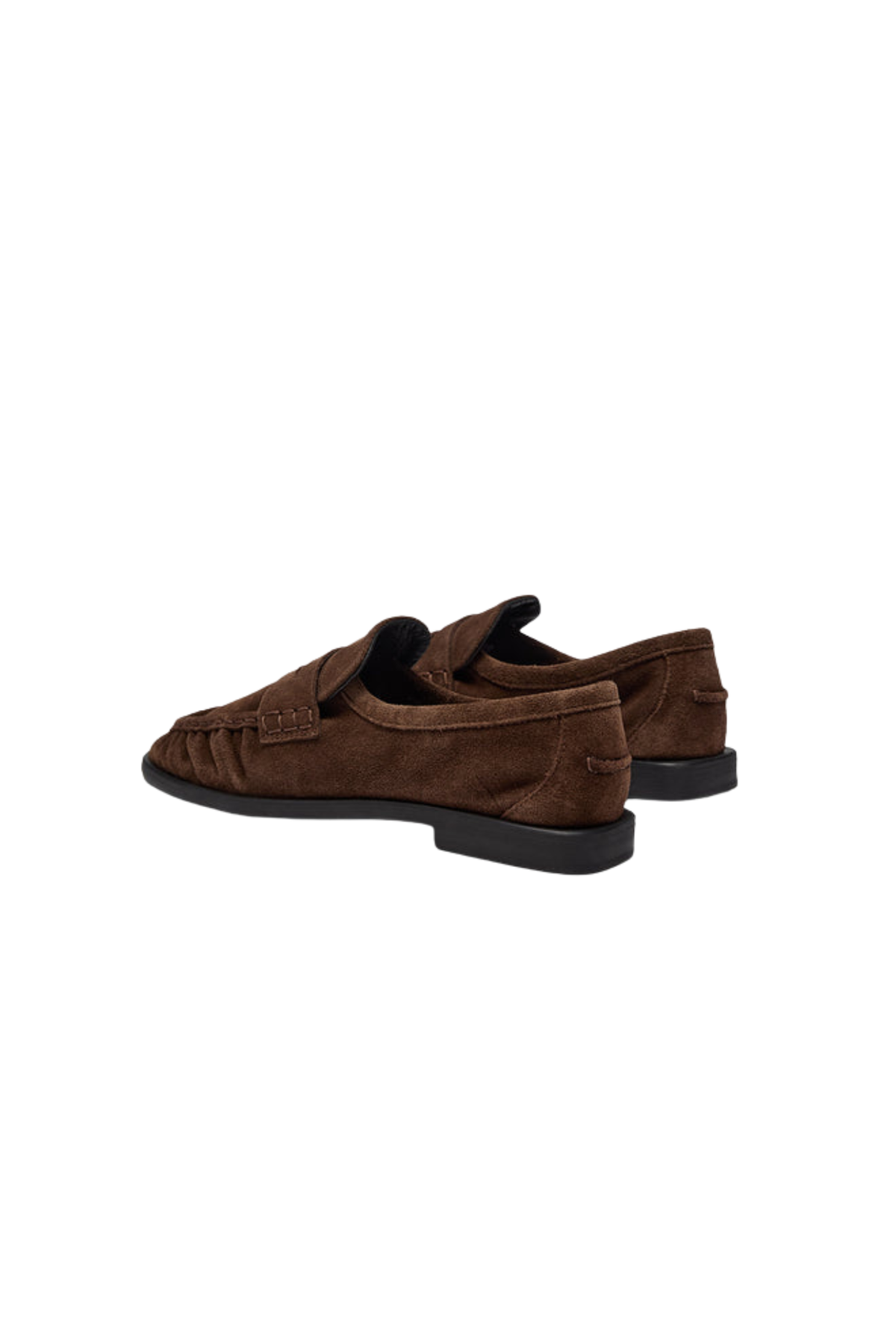 ELMIRA SUEDE SHOES - BROWN SUEDE