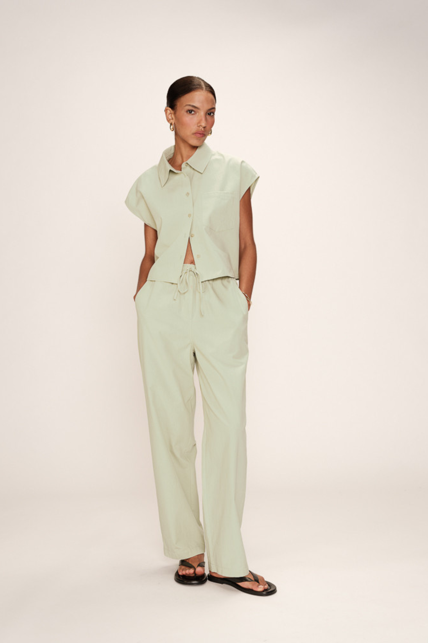 RHODE PANTS - MENTHE