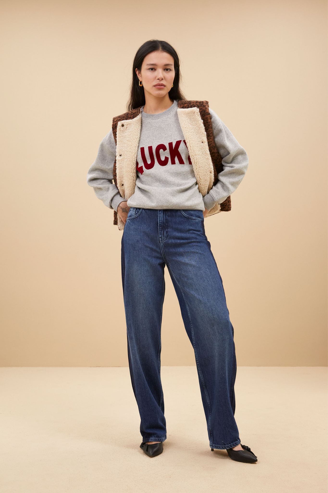 JOELLE LEO JACKET - LEOPARD