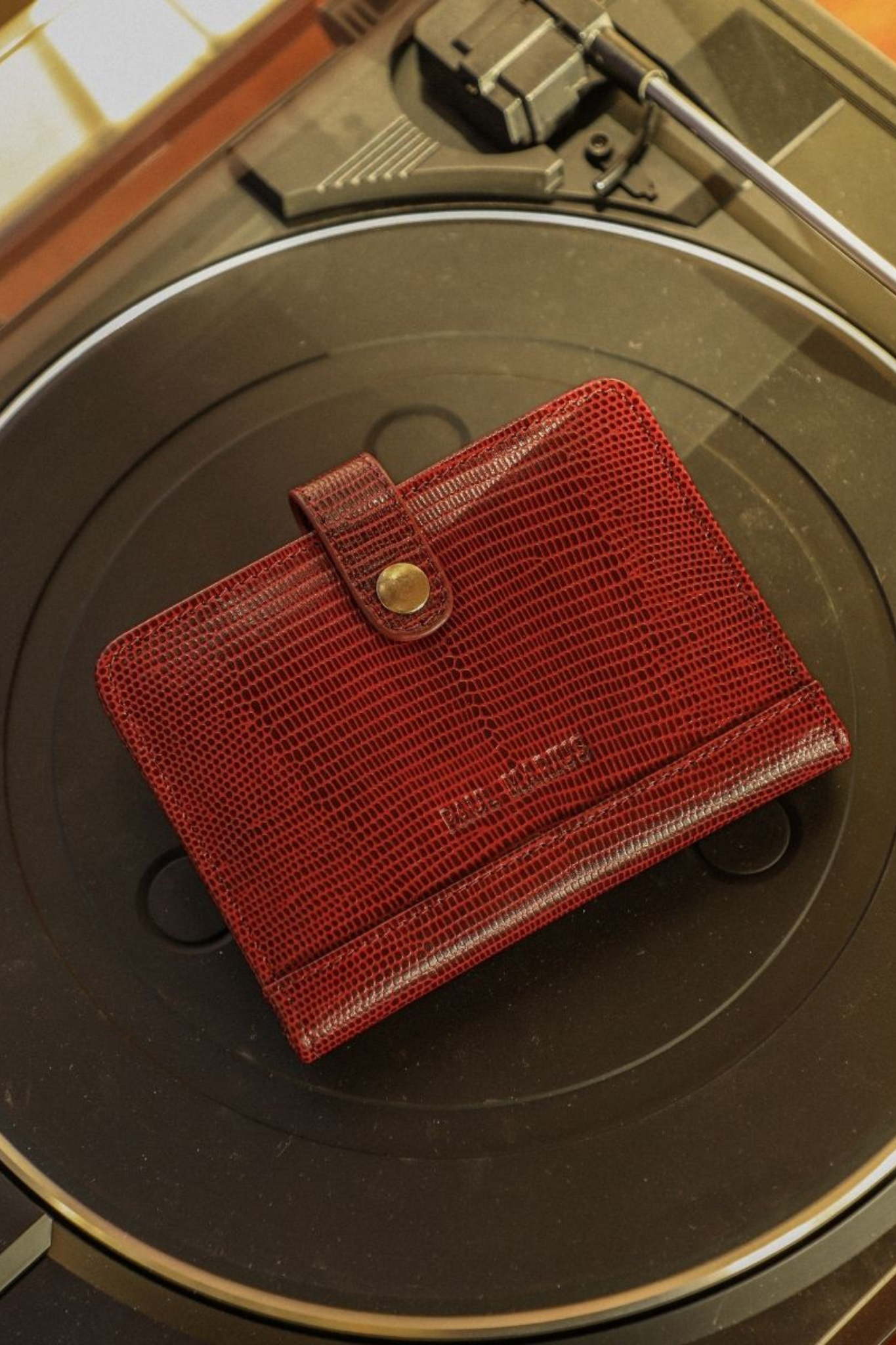 JEANNE 1960 WALLET - GARNET