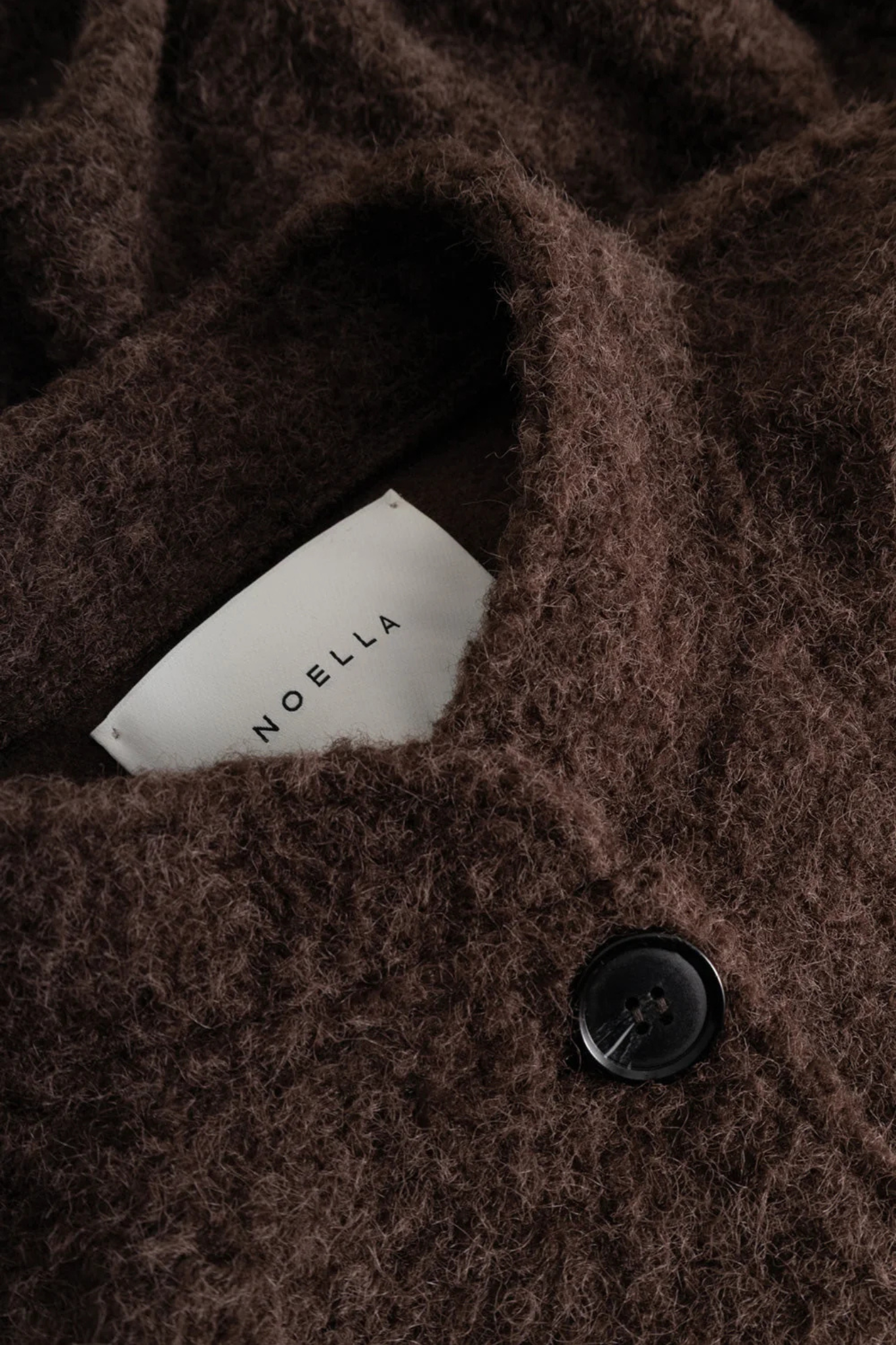 MARNIE JACKET - COFFEE MELANGE