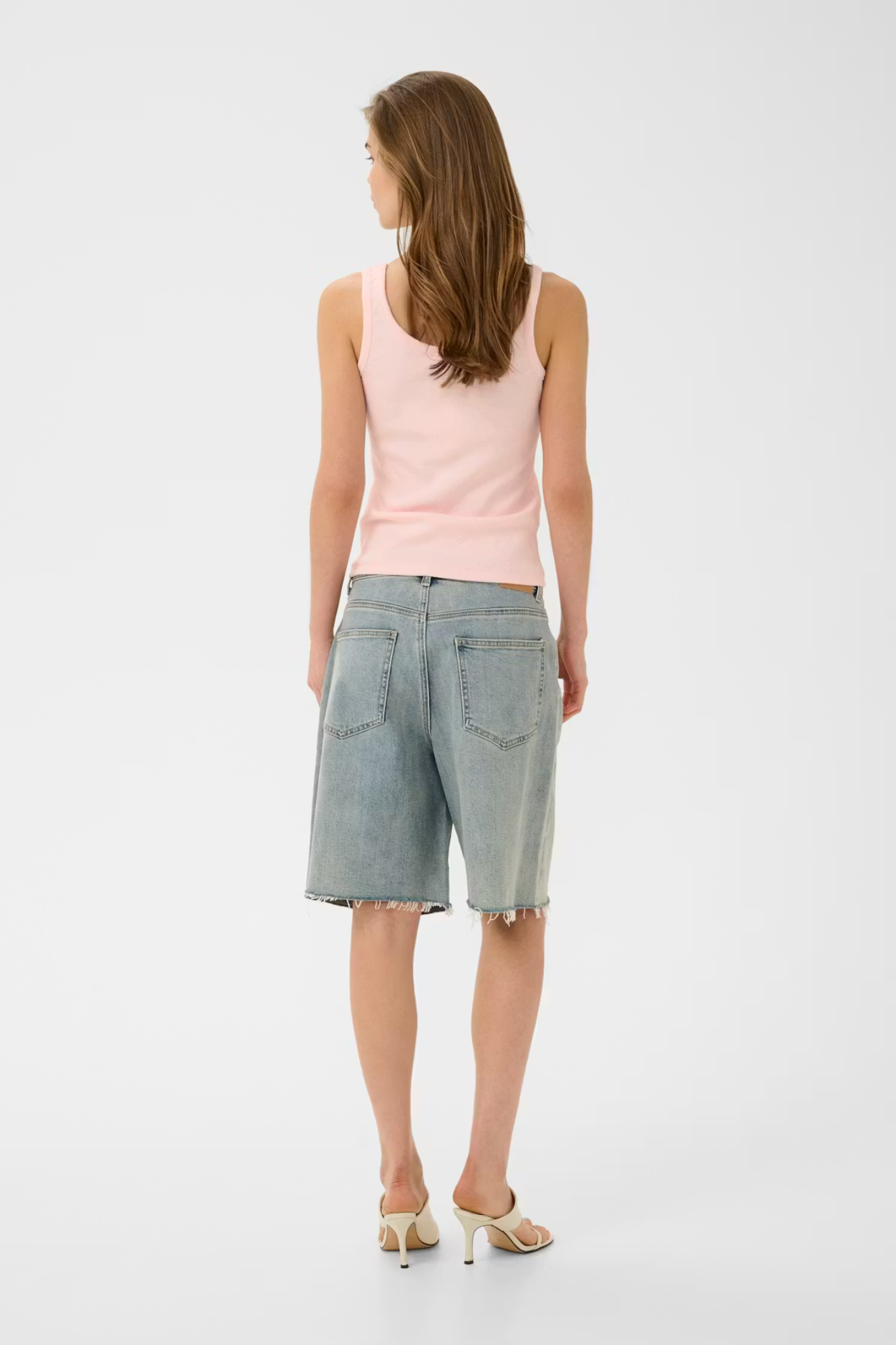 DREW LOG TANK TOP - PINK