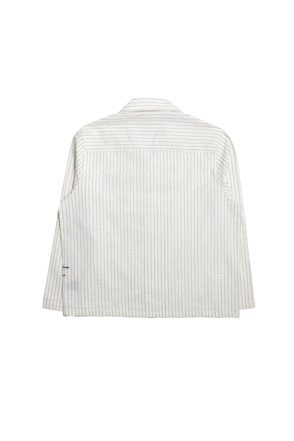 STRIPED TSR SHIRT - WHITE