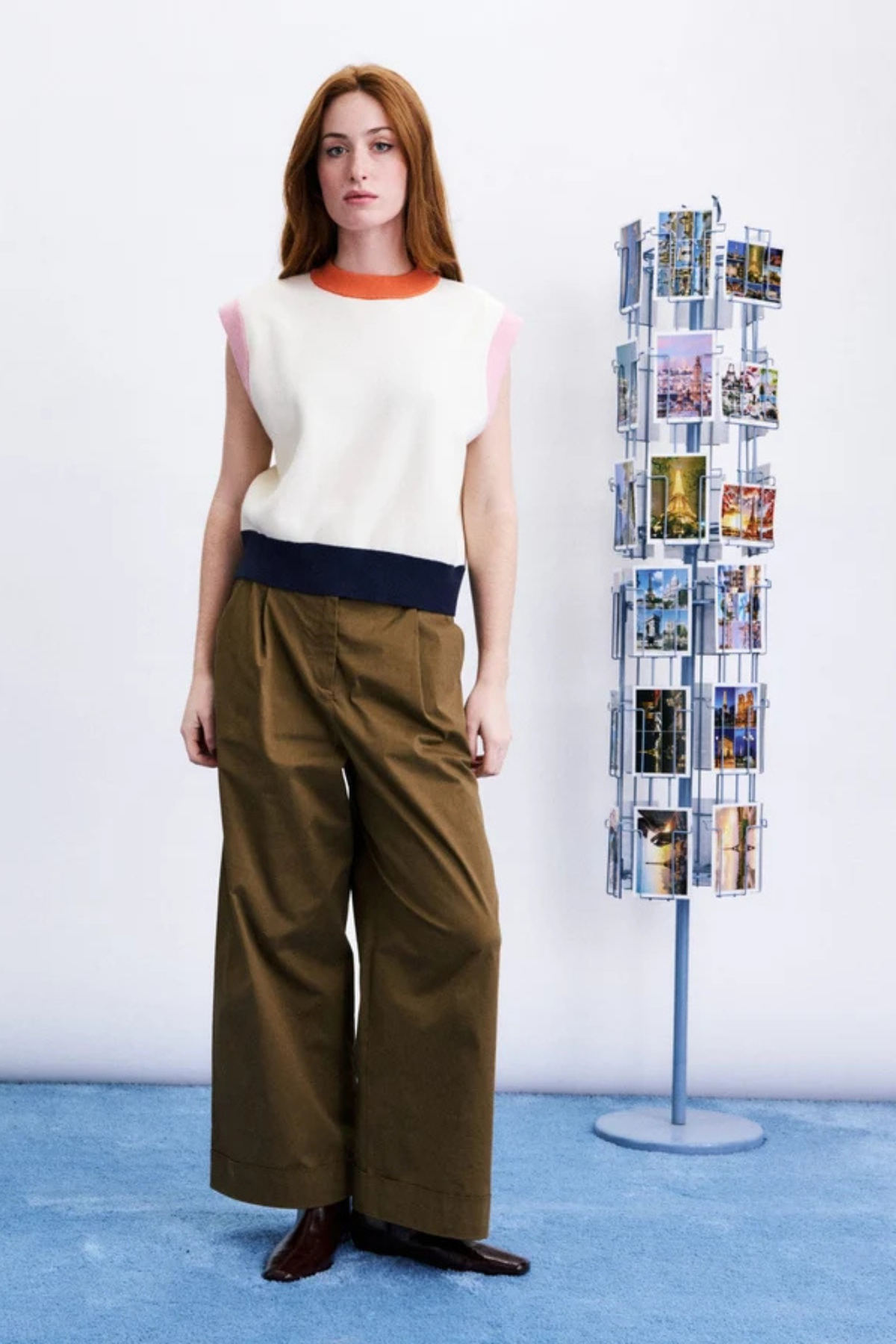 NORFOLK PANTS - ICE BROWN