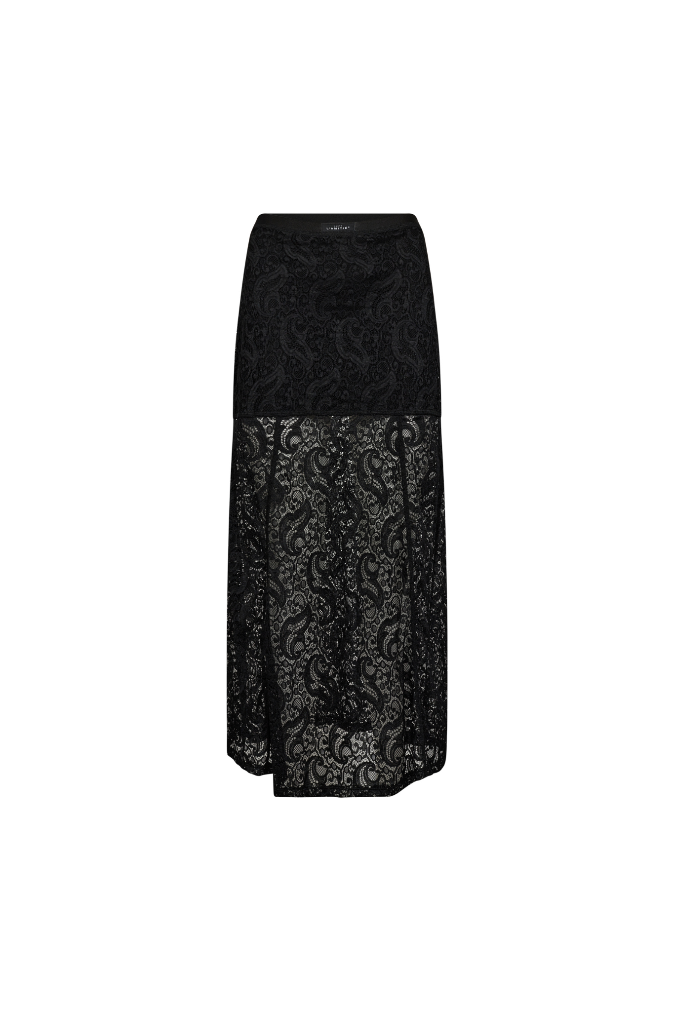 SUMMER LACE SKIRT - BLACK