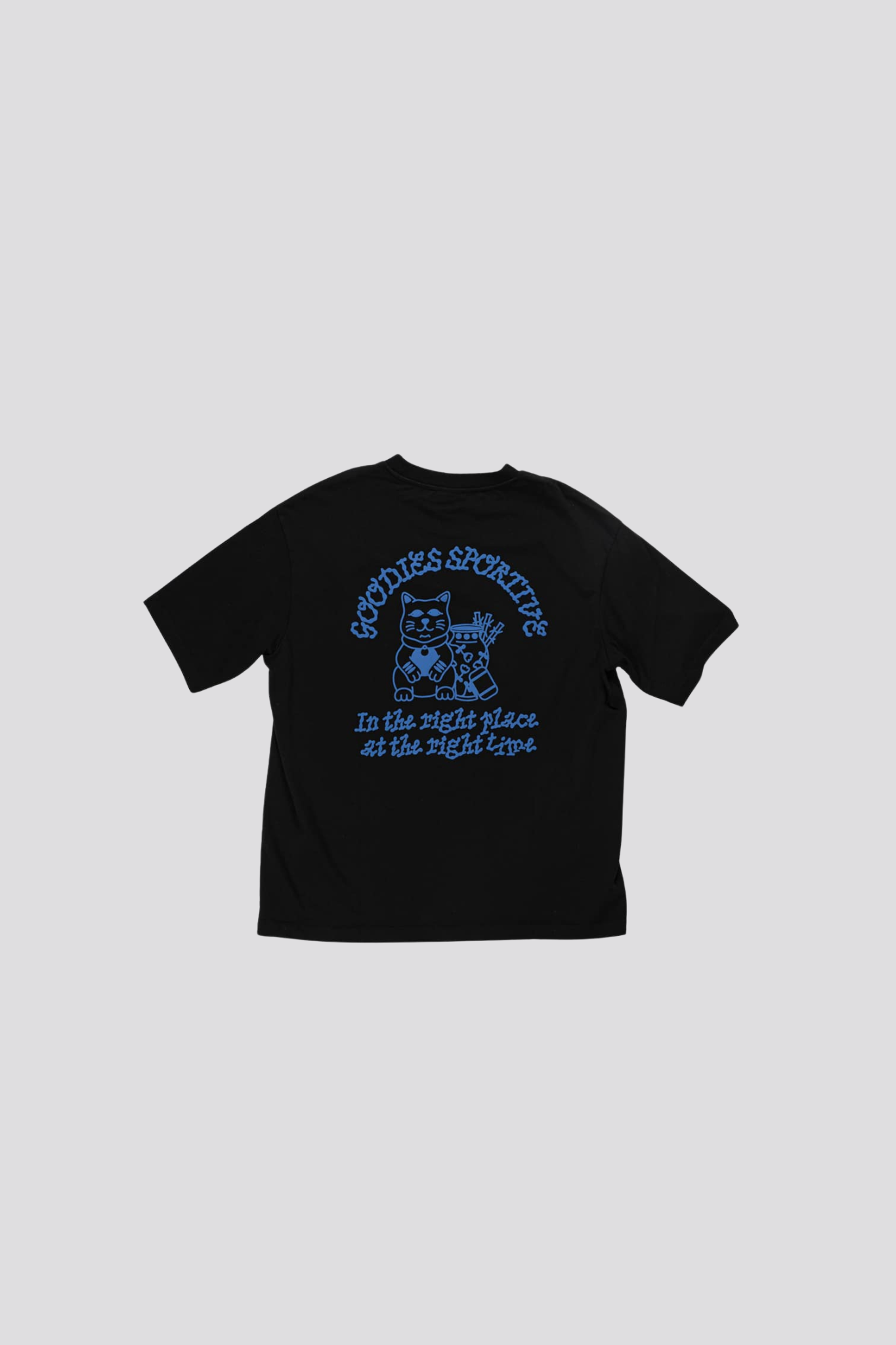 CATS T-SHIRT - BLACK