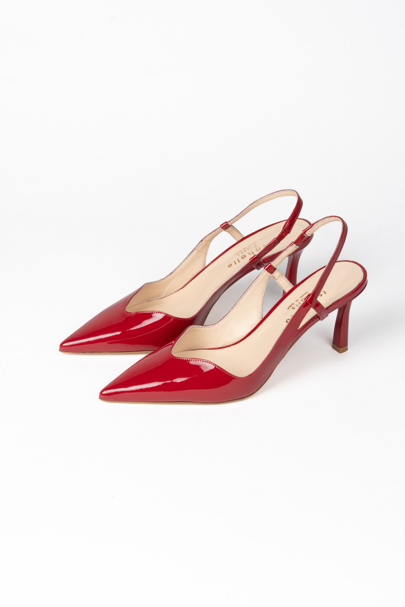 DONNA 735 CUOIO SHOES - ROSSO