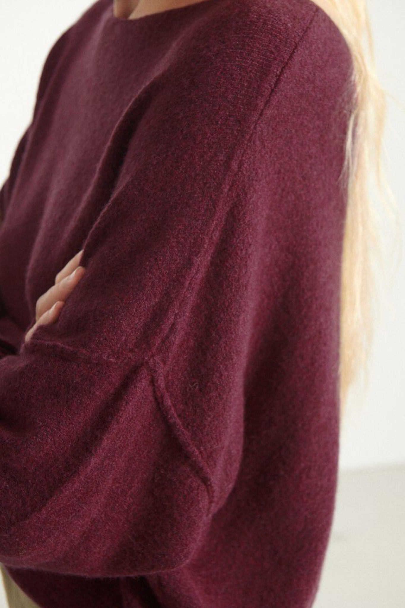 DAMSVILLE KNIT - GRAPPE MELANGE