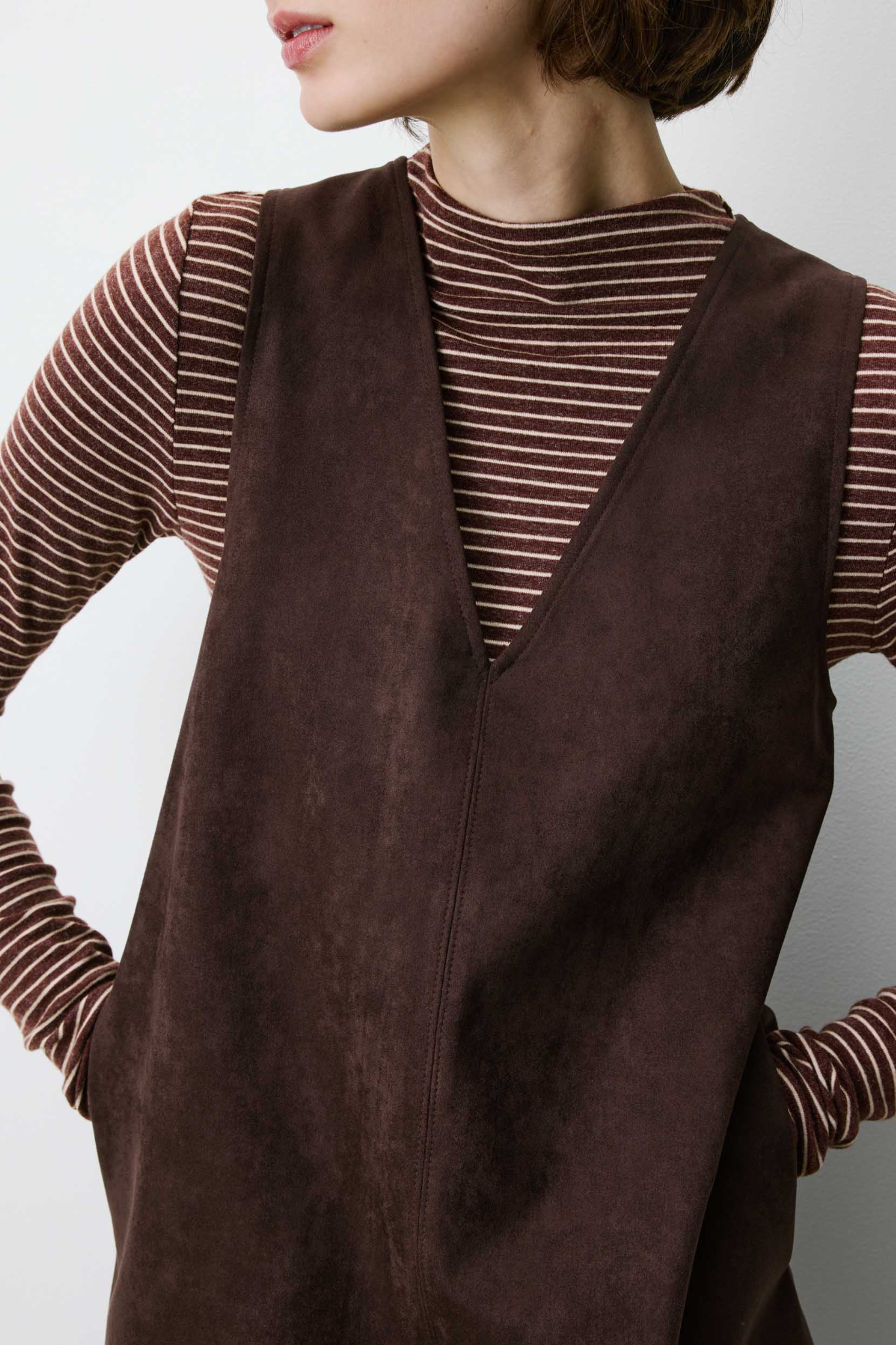 ANAYA DRESS - CHOCOLAT