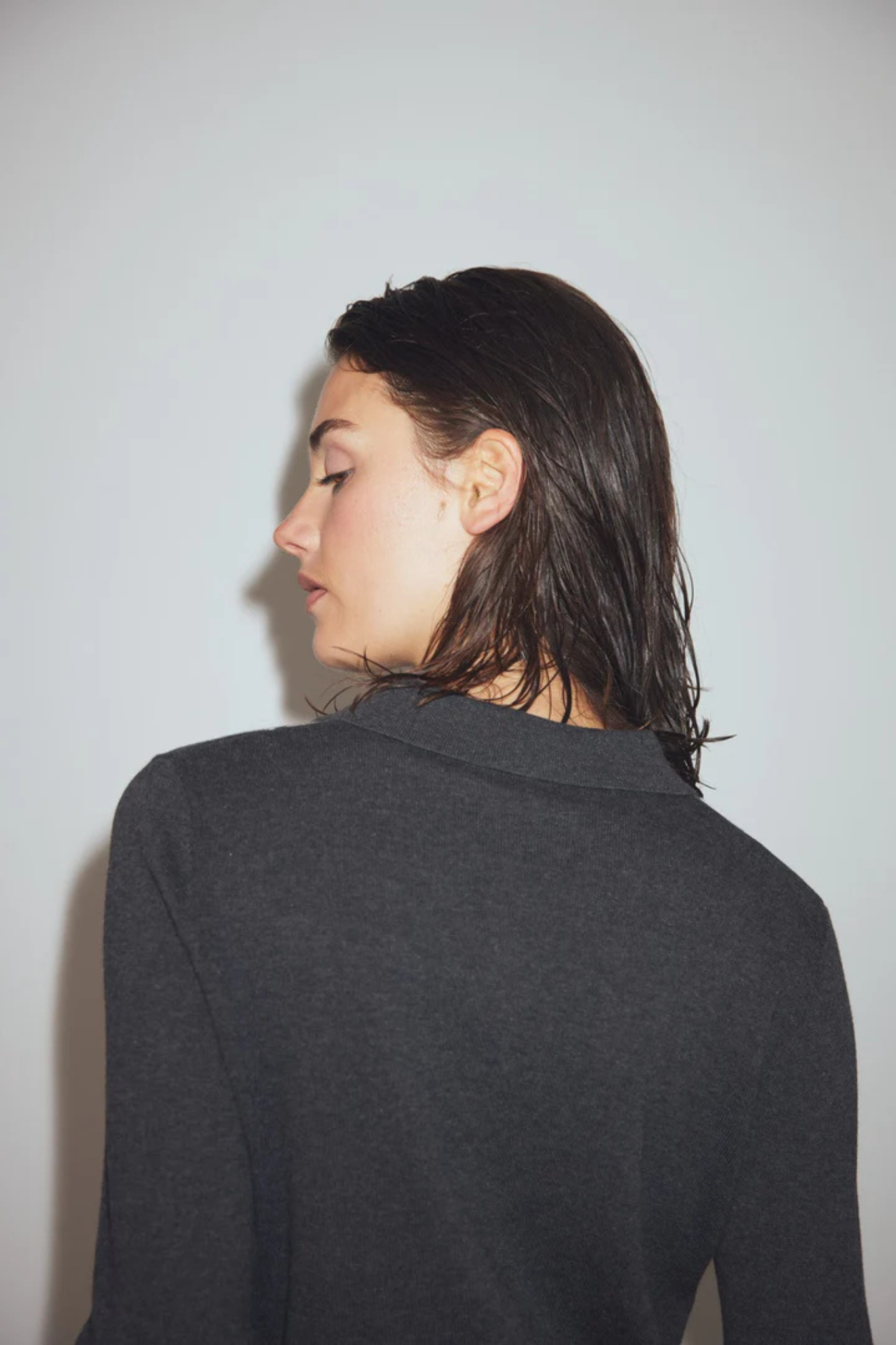 MAXINE KNIT - DASHA GREY CHECK