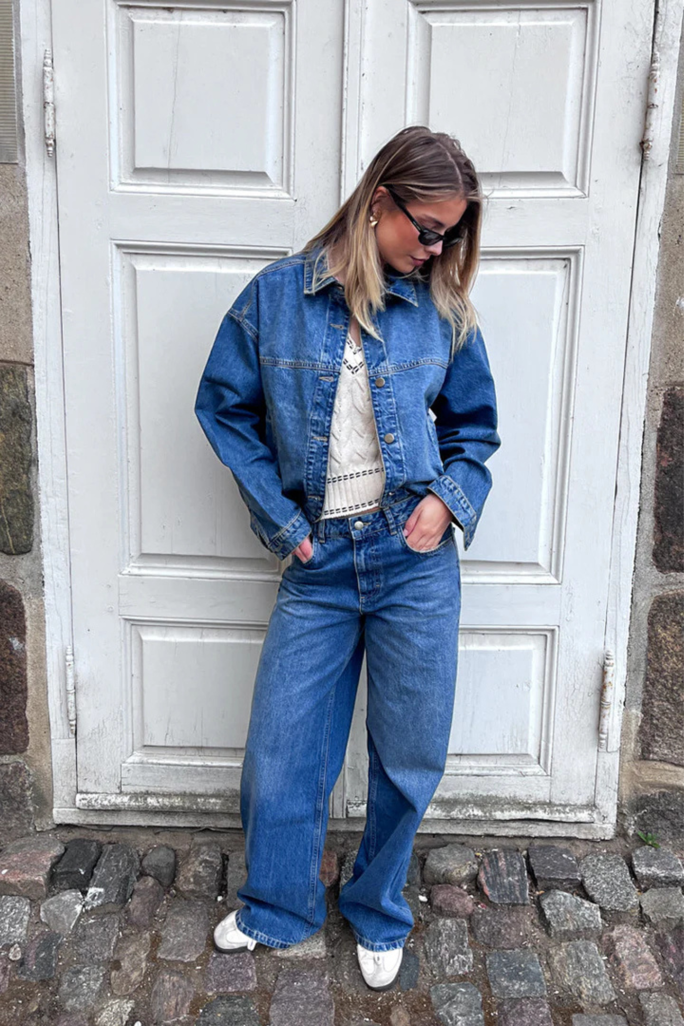KATY JEANS - BLUE VINTAGE WASH