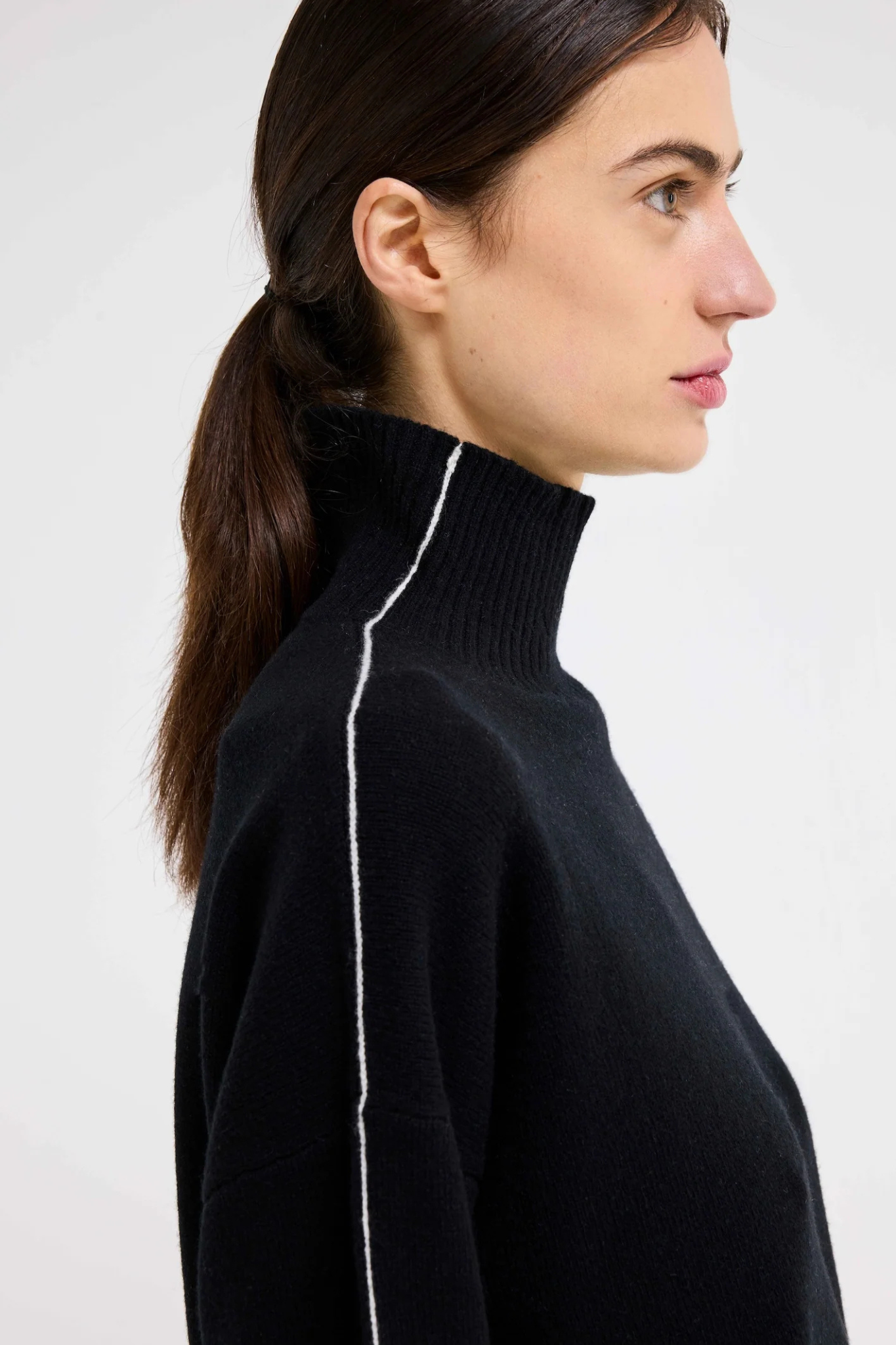 KOONING PULLOVER - BLACK