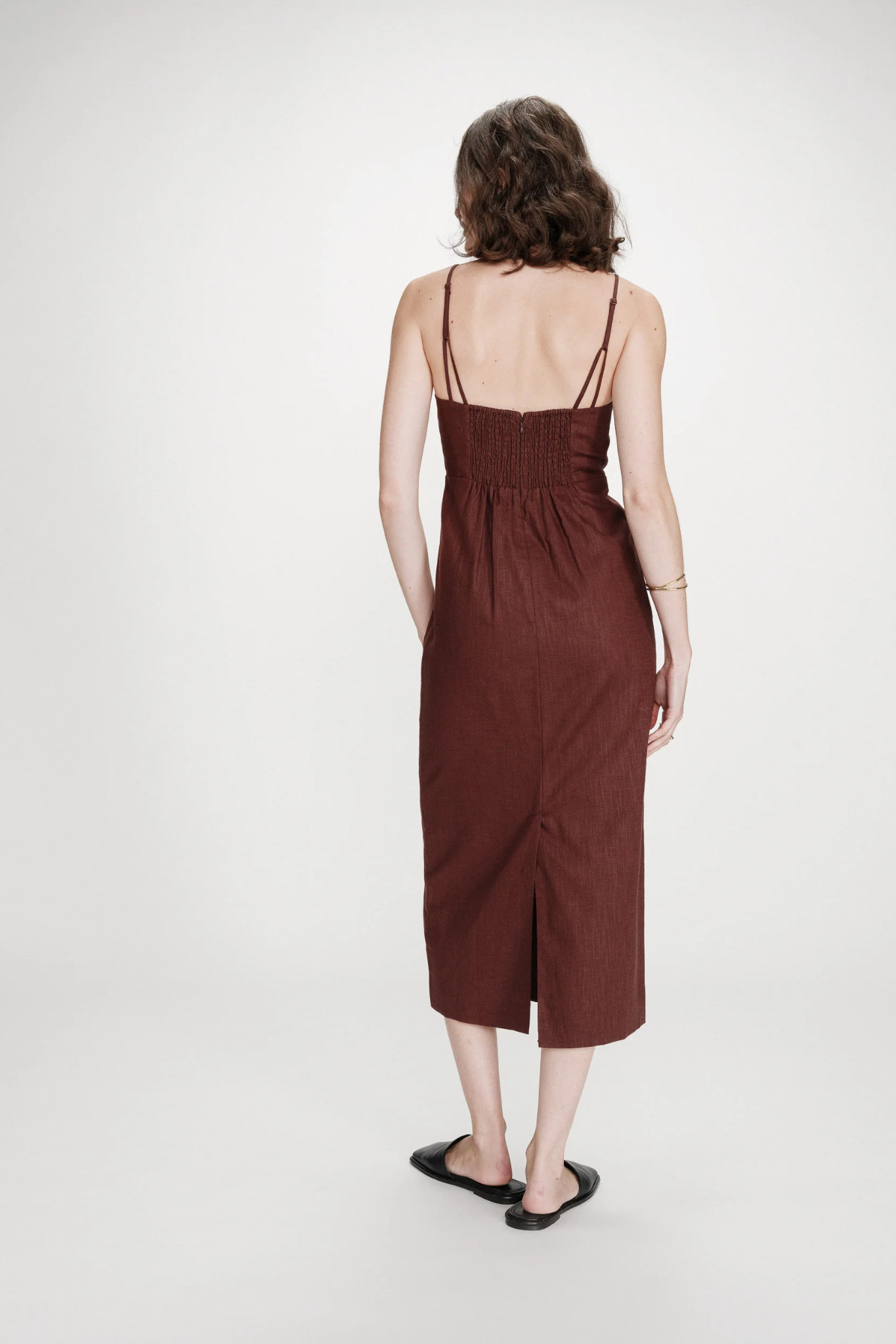 VERANYS DRESS - CHOCOLAT