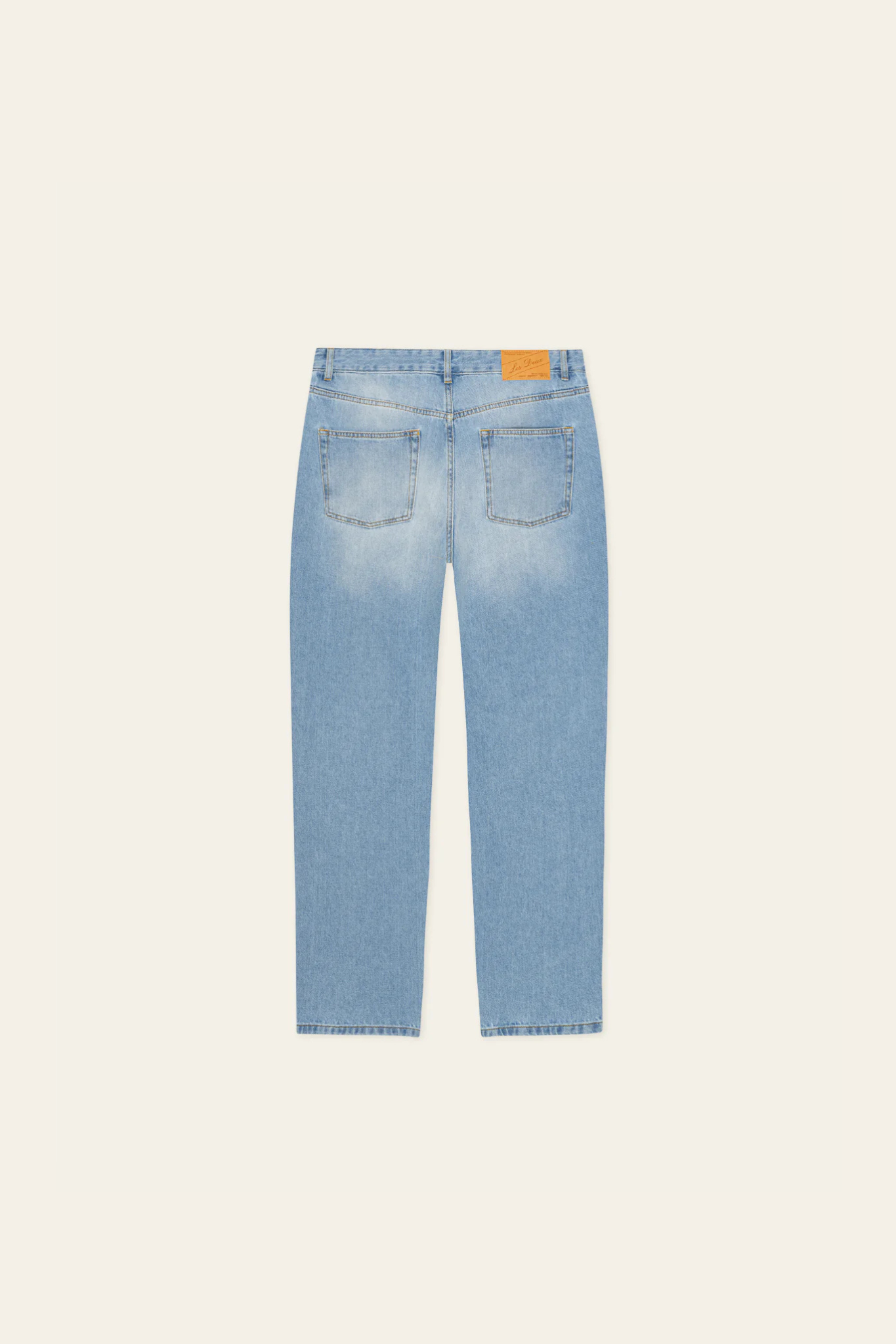 RYDER WASHED DENIM JEANS - LIGHT INDIGO WASH