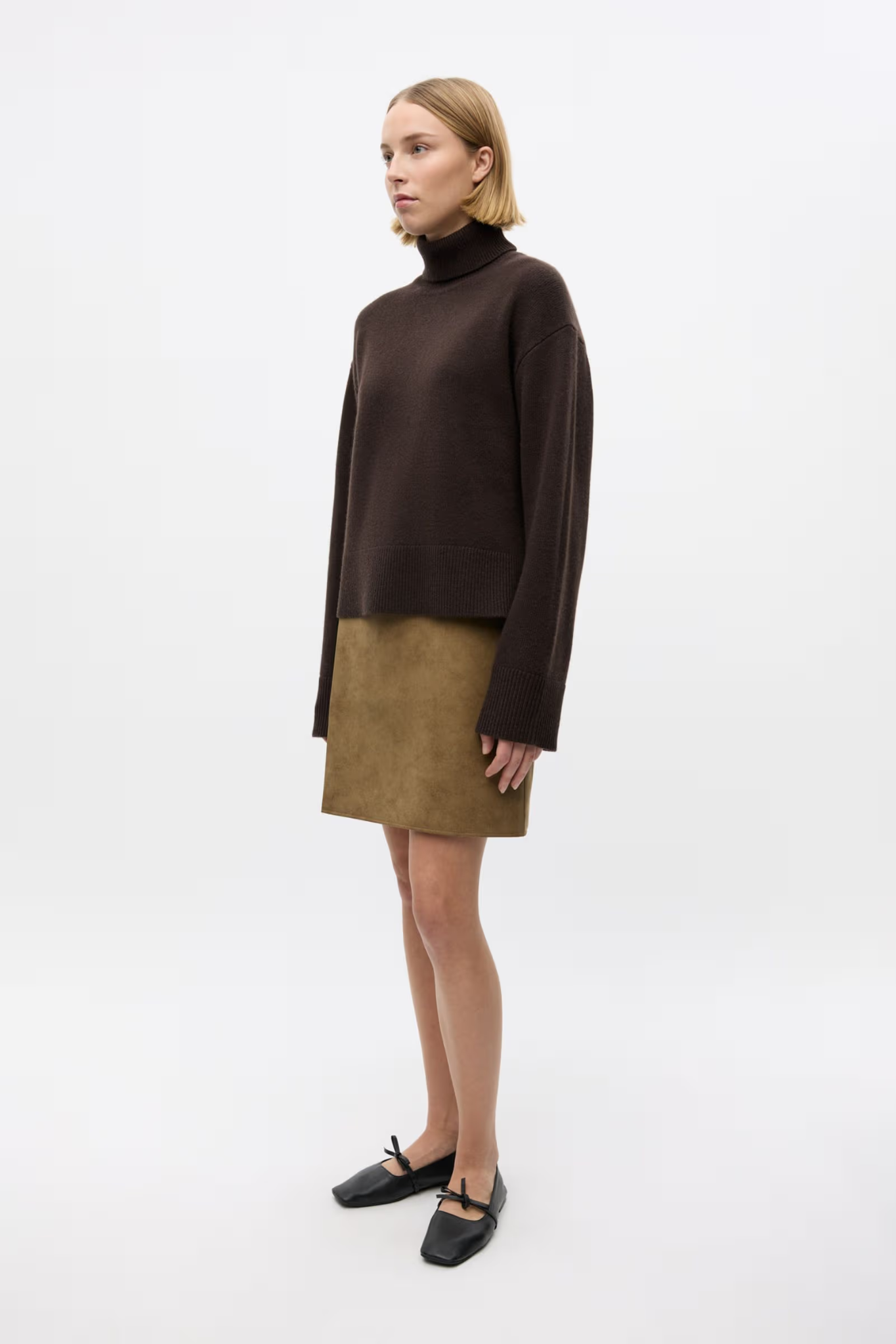 ELISE LS KNIT - CHOCOLATE TORTE
