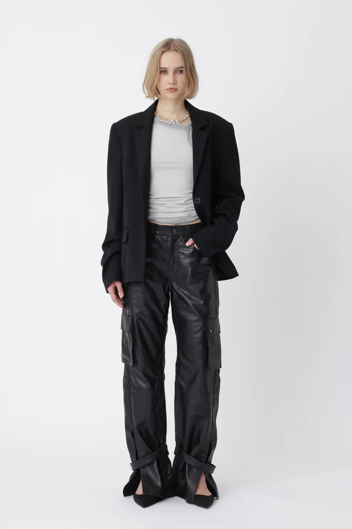 ANIRA BLAZER - BLACK