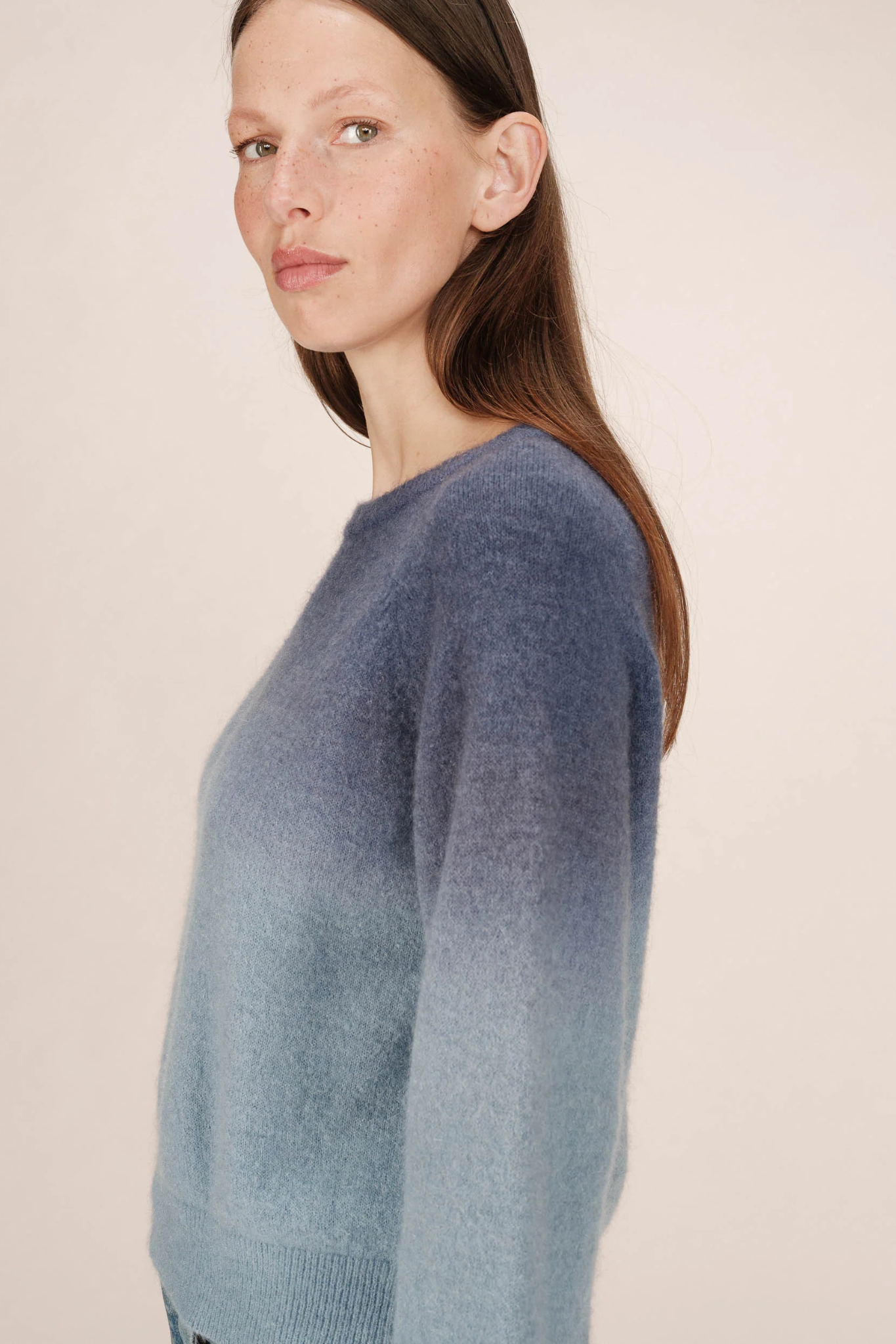 SACRAMENTO SWEATER - BLUE DENIM