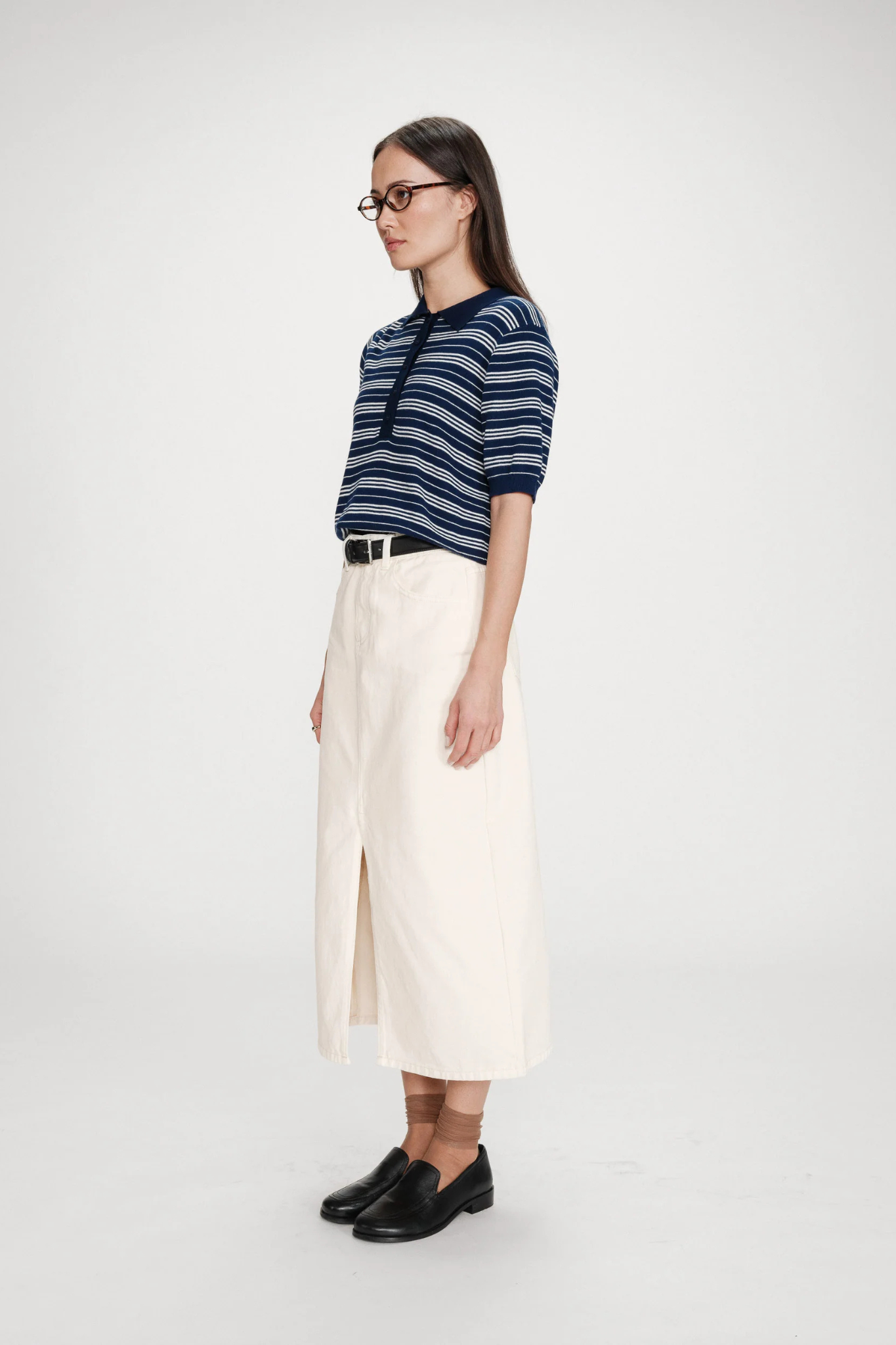 VERACRUZ POLO SHIRT - MARINE