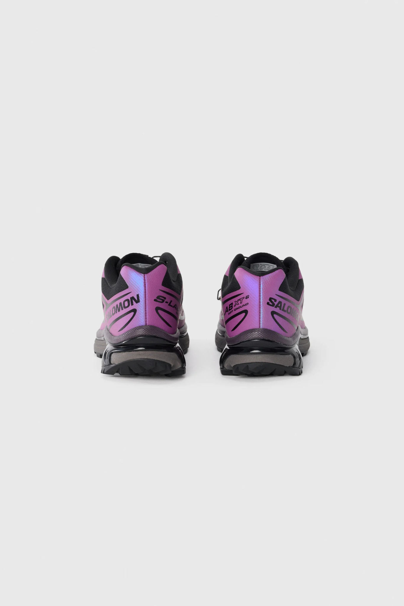 XT-6 IRIDESCENT WOMEN SNEAKERS - BLACK/HOLLYHOCK/PLUM PERFECT