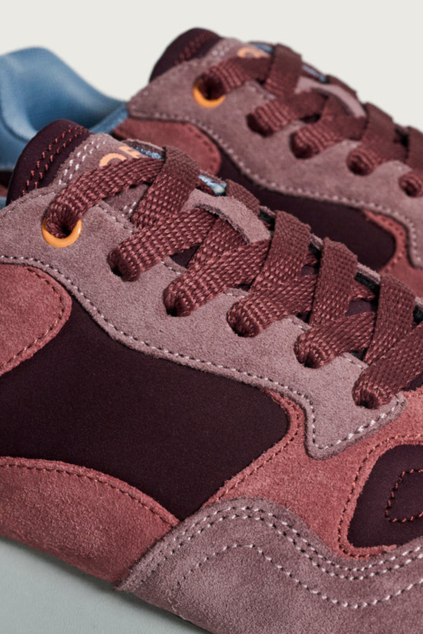 CITY COPENHAGEN WOMEN SNEAKERS -BURGUNDY/BLUE