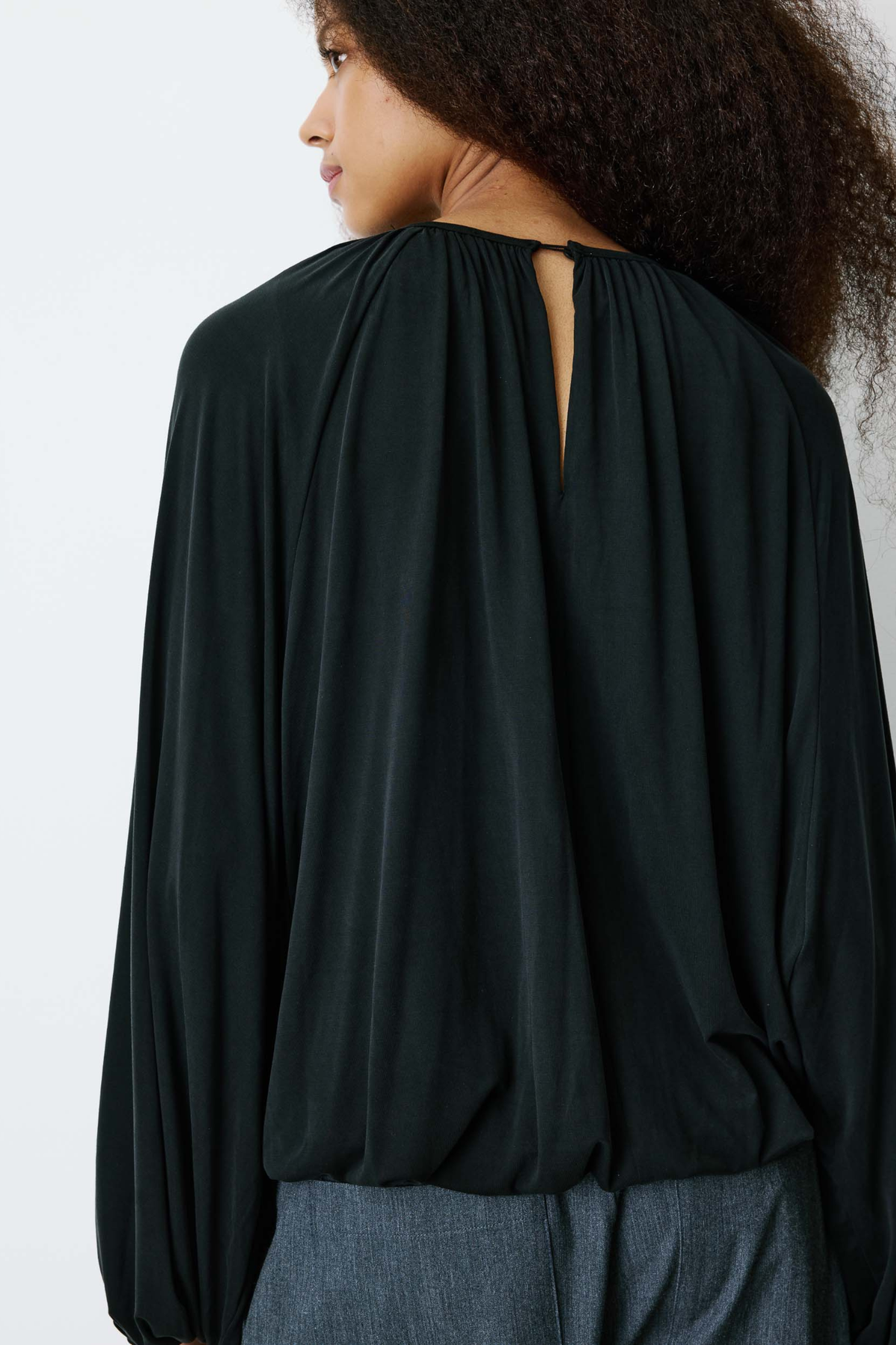 BARBARA BLOUSE - BLACK