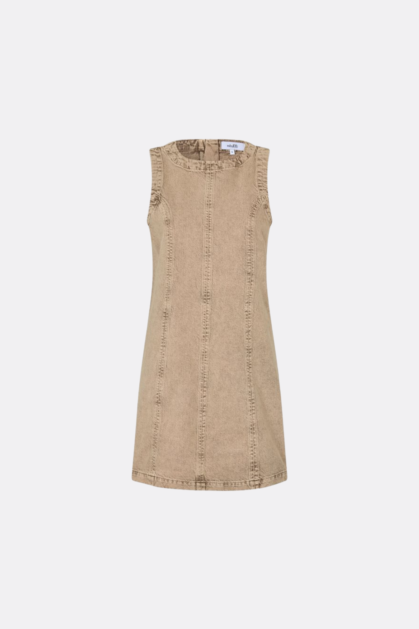TAMITA MAYAFABS DRESS - BEIGE WASHED DENIM