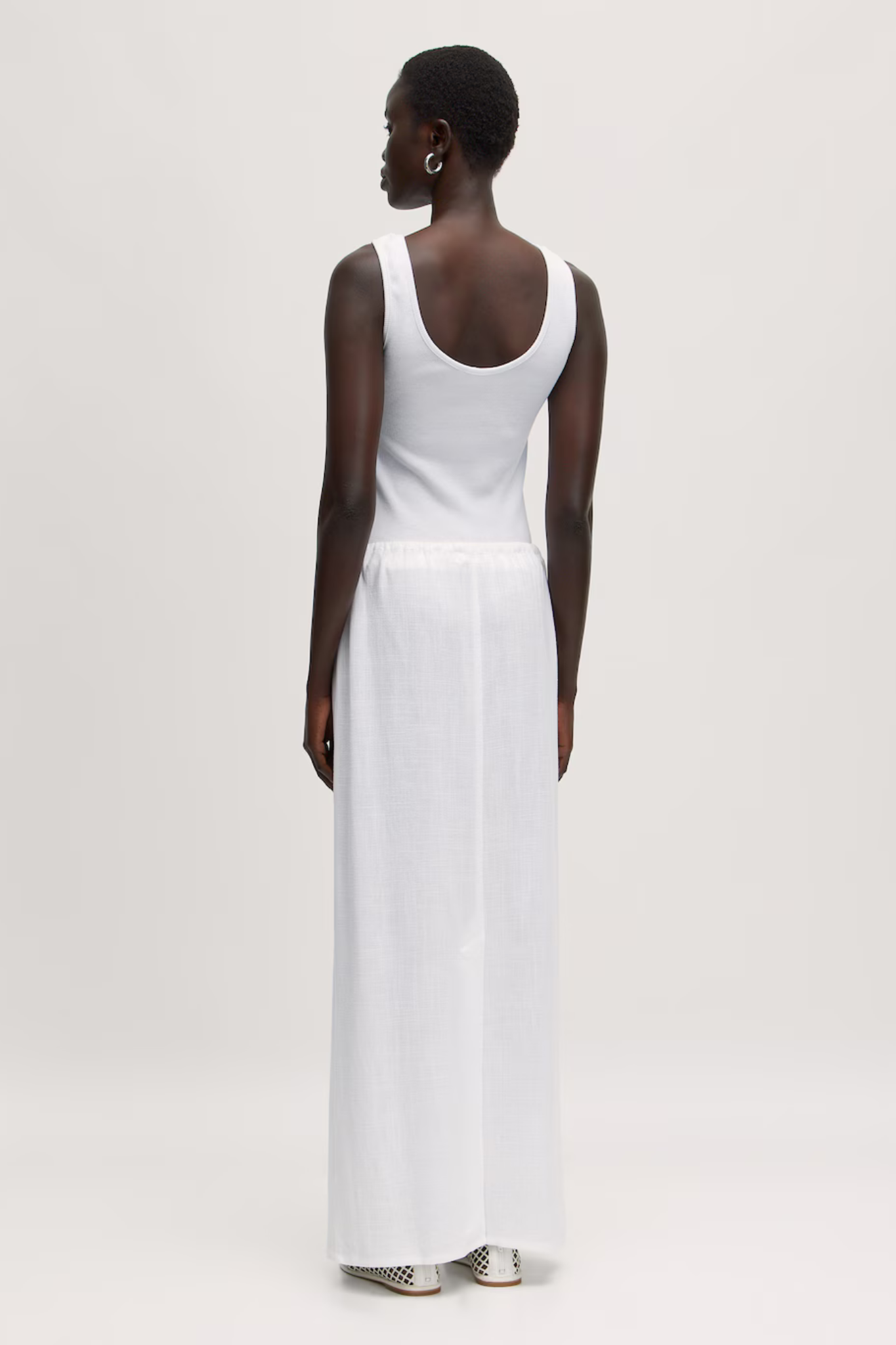 SHOSHA SKIRT - OPTIC WHITE