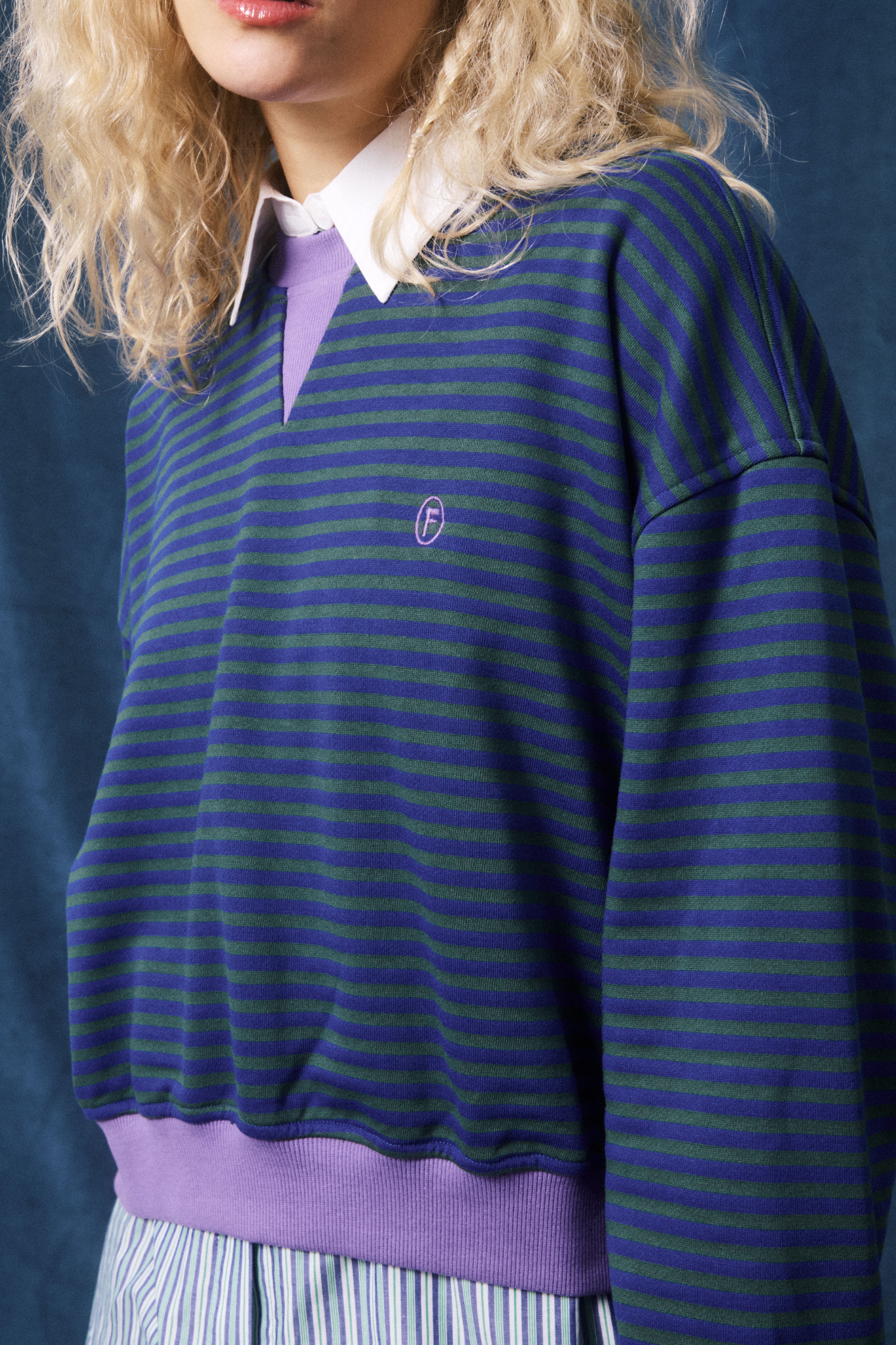 MACTH SWEATSHIRT - ELECTRIC BLUE