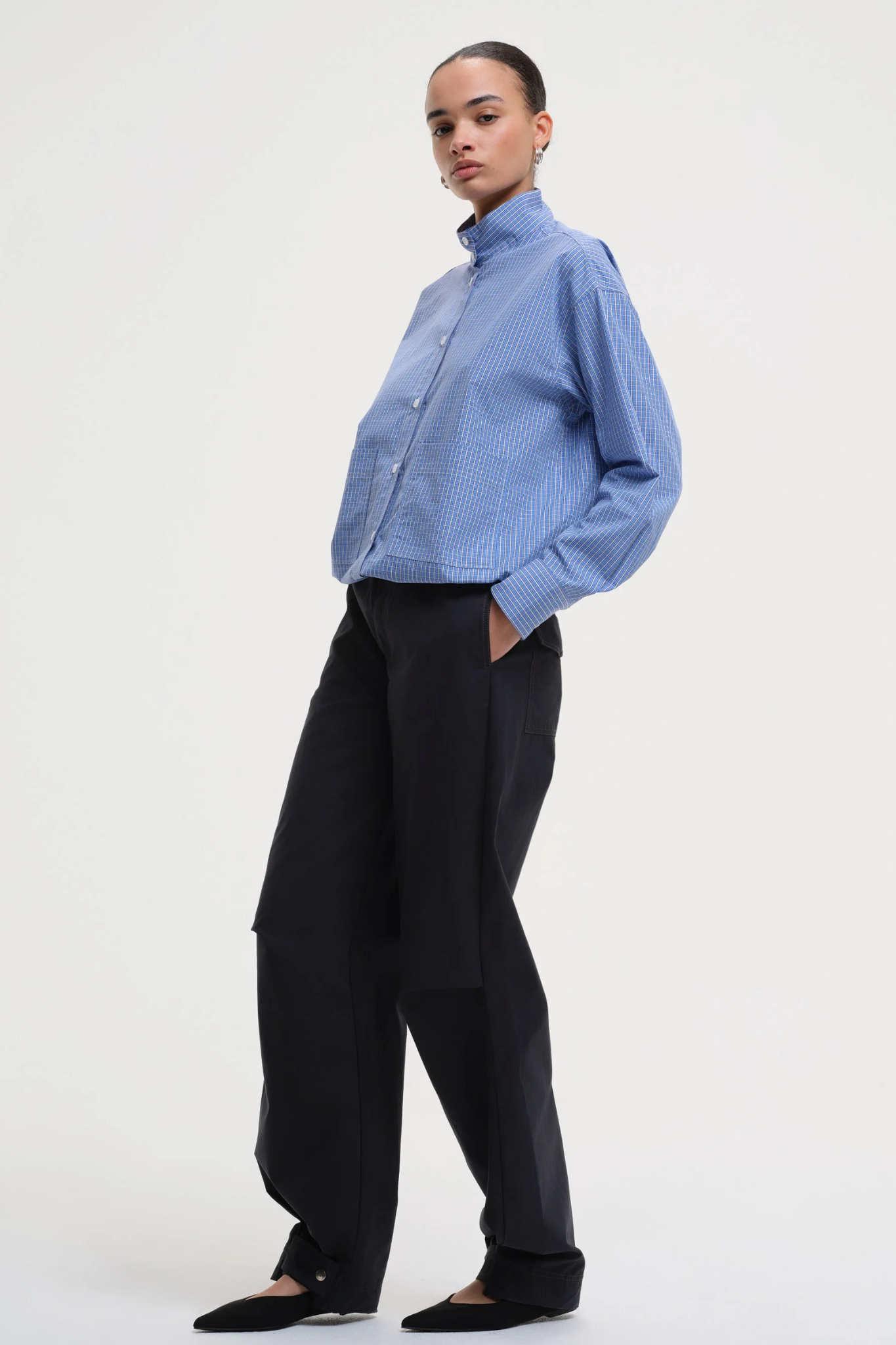 TASIA SHIRT - LIGHT BLUE