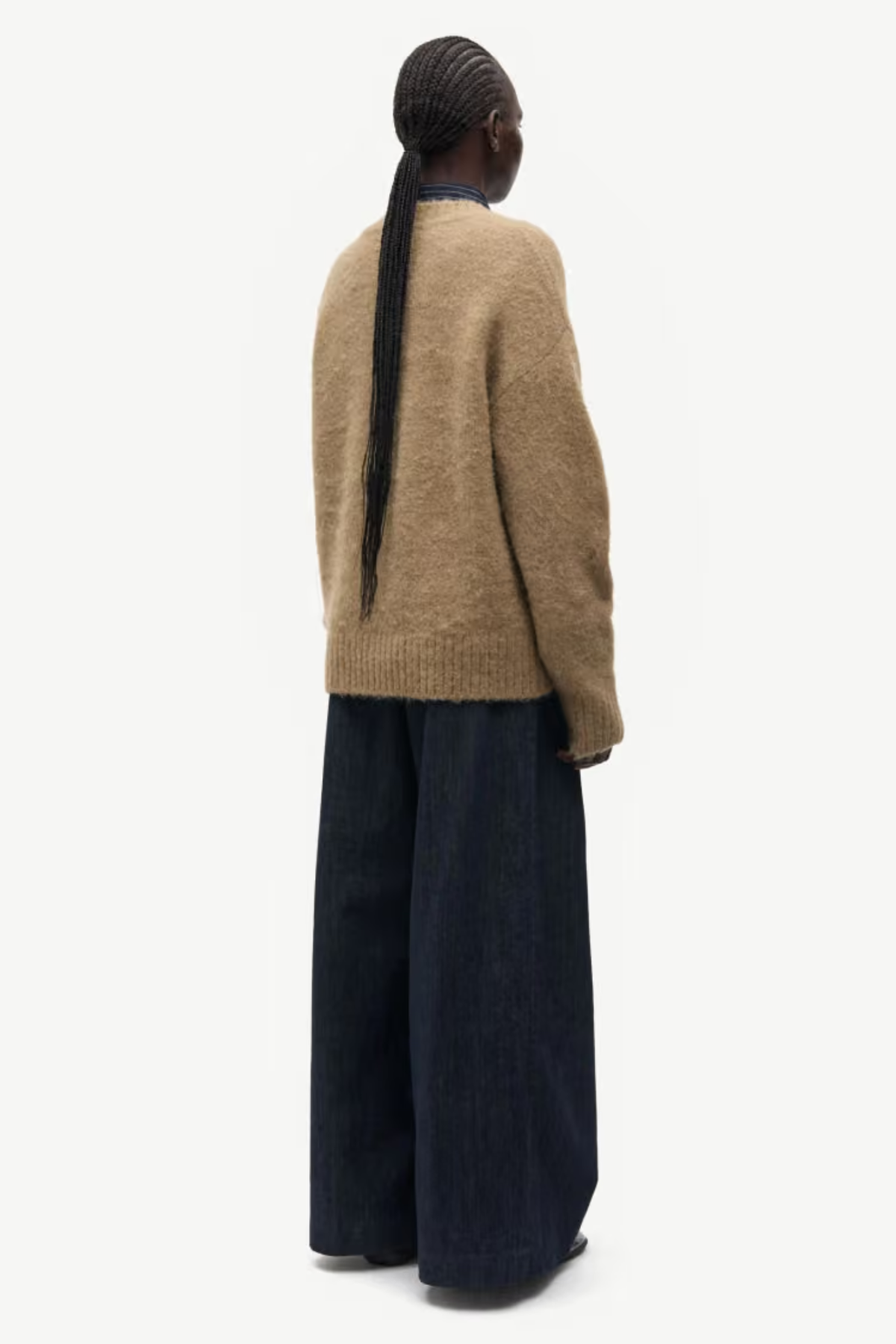 HARPER PLEAT JEANS - INK