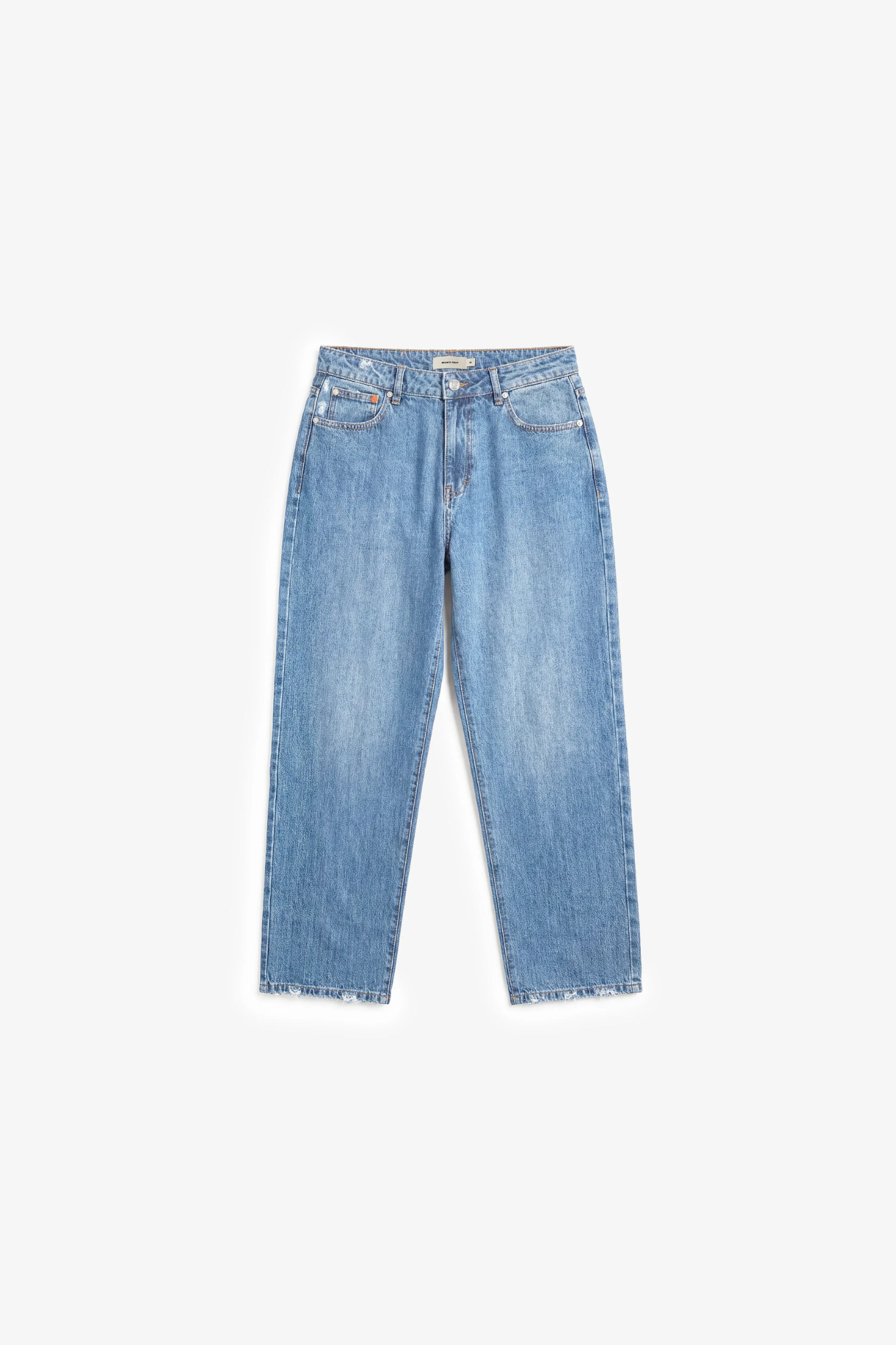 DENIM TROUSERS - WASHED INDIGO