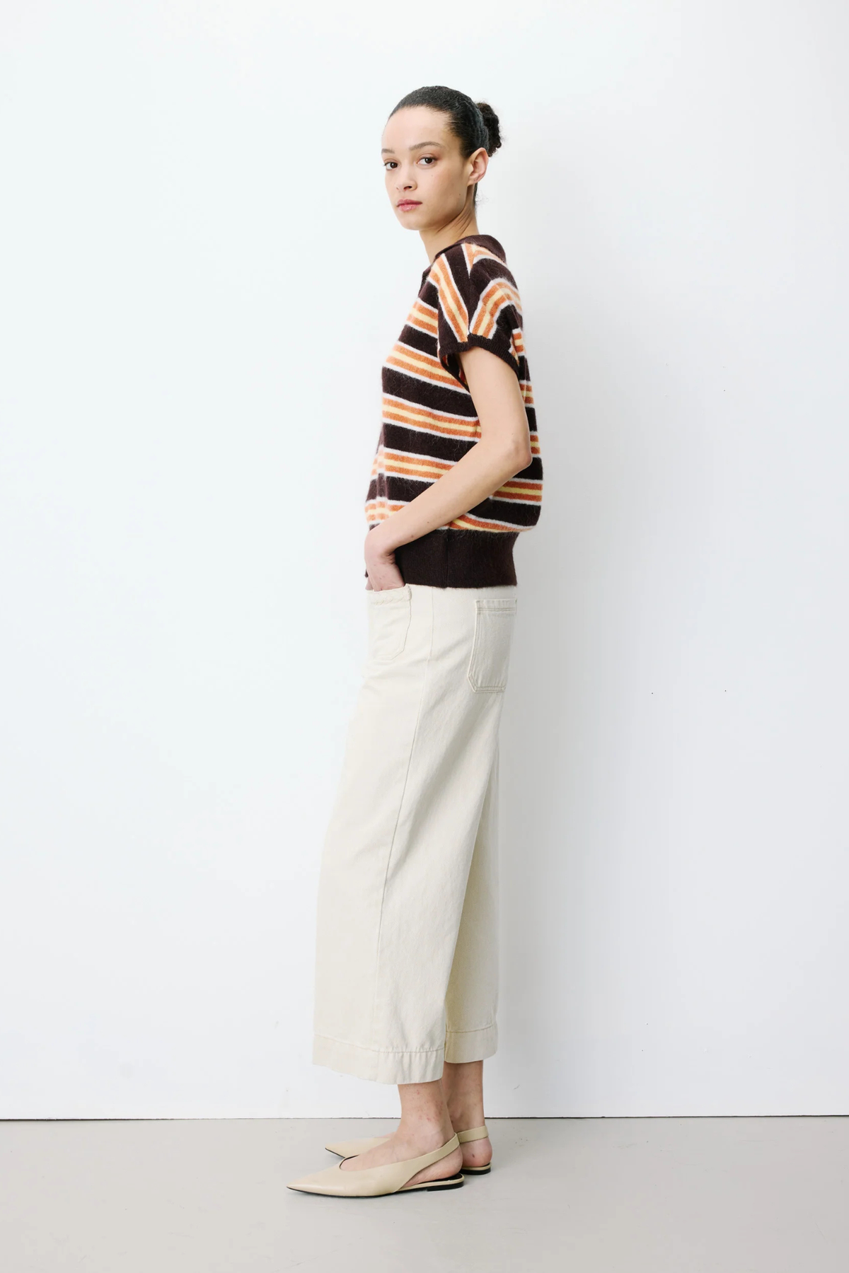 AIZEN SWEATER - CHOCOLAT