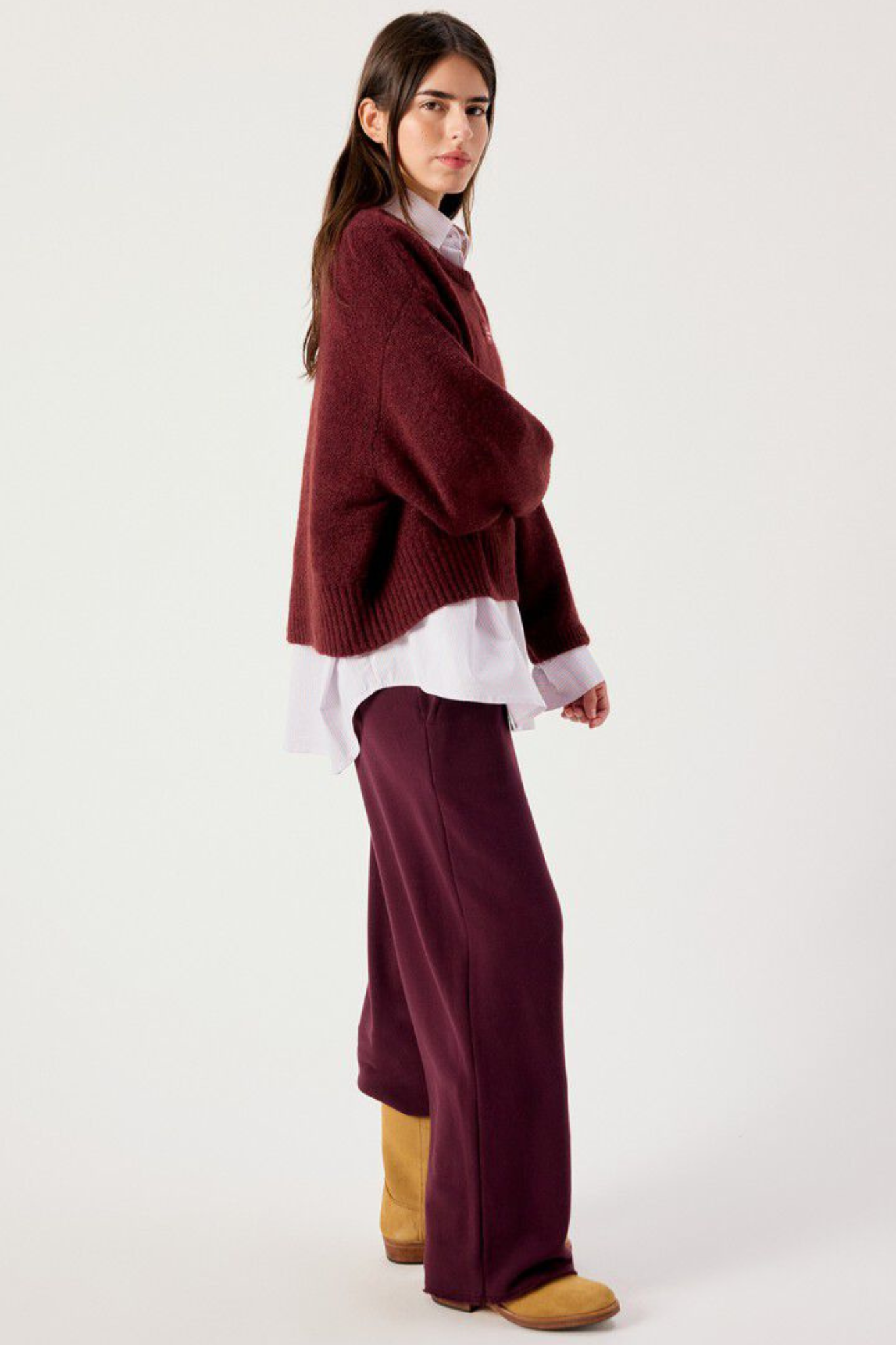 EAST SWEATER WOMEN - ACEROLA MELANGE