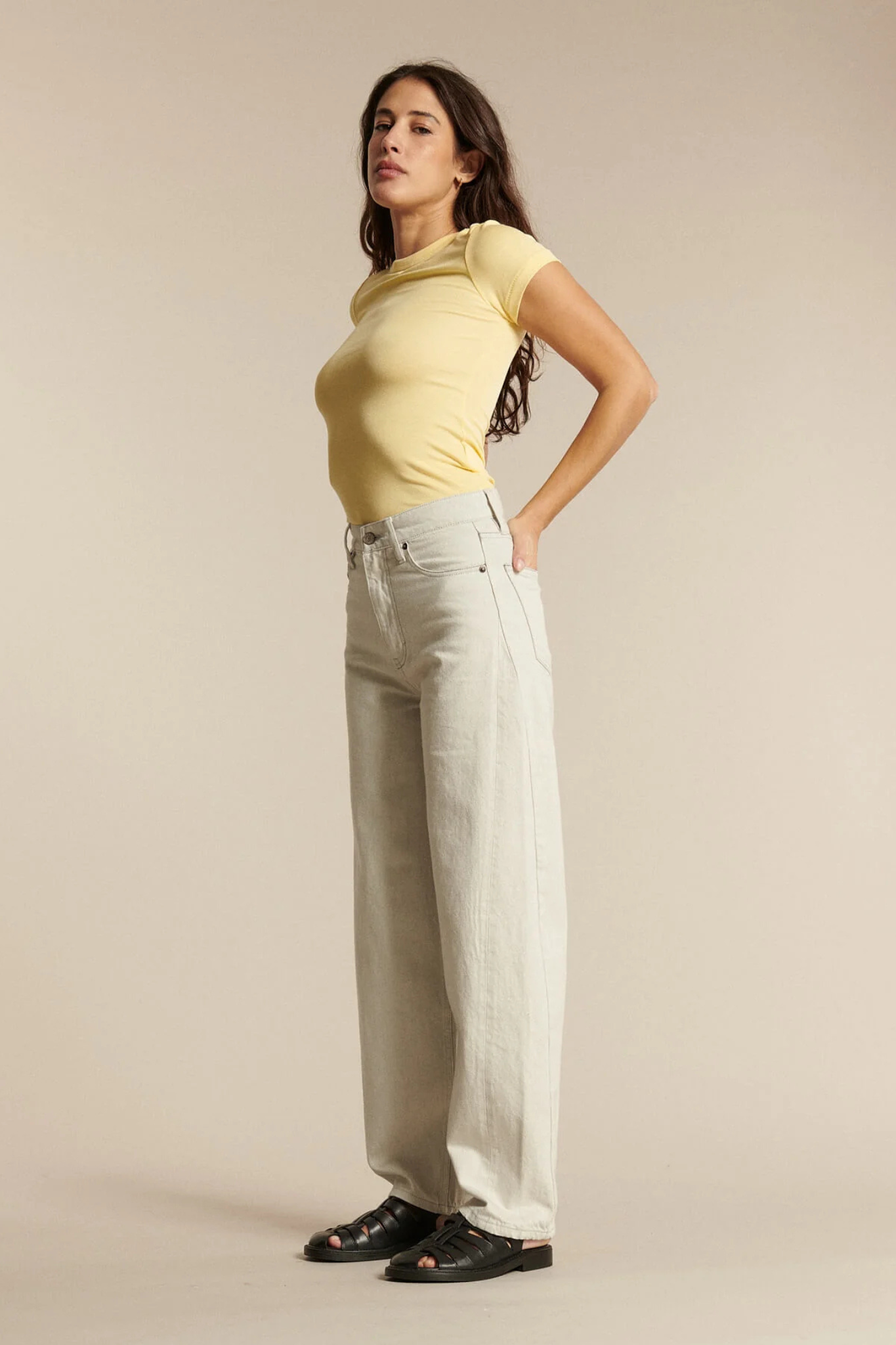 OSAKA JEANS - UNDYED GRANIT