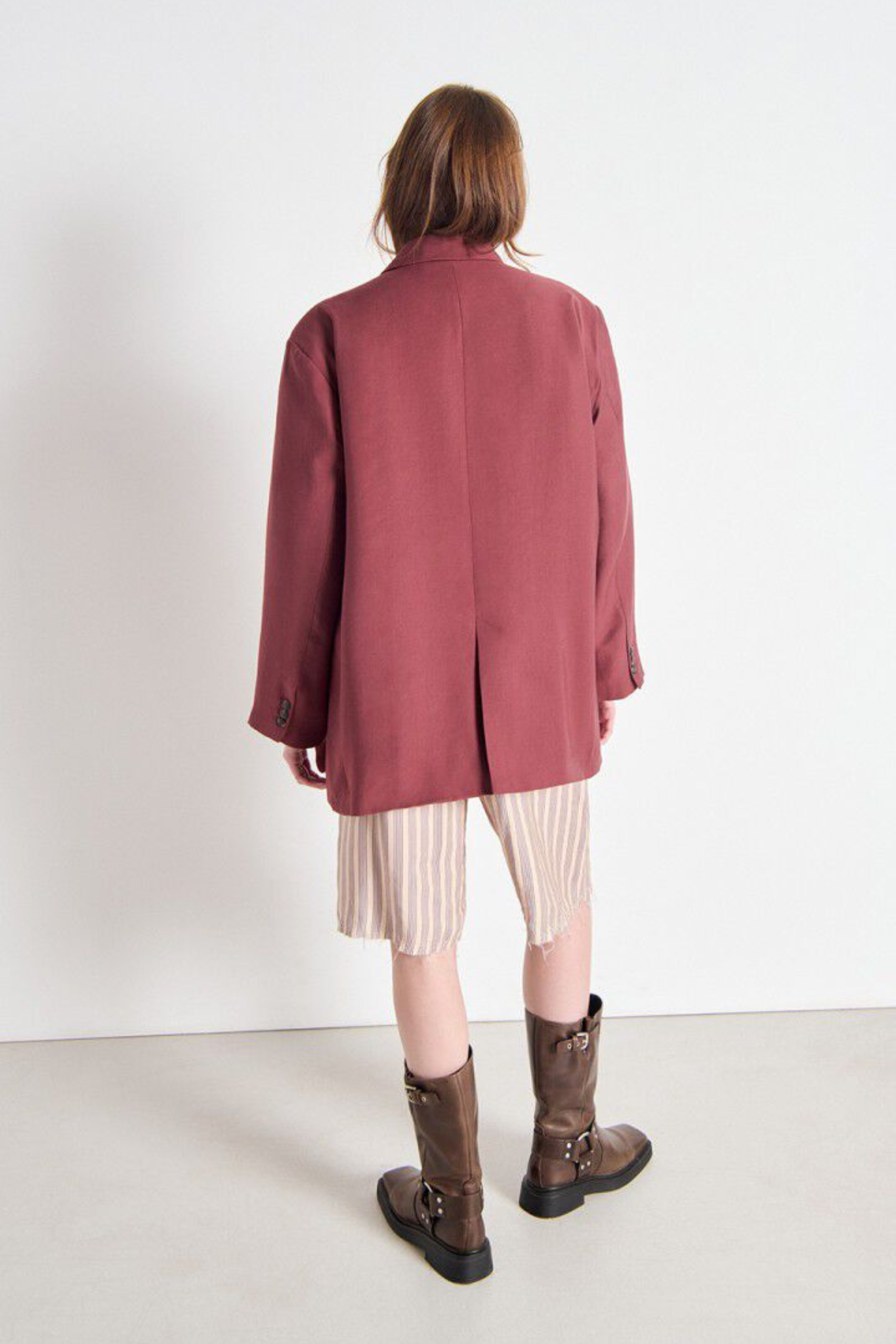 LANOW BLAZER - CHERRY TREE