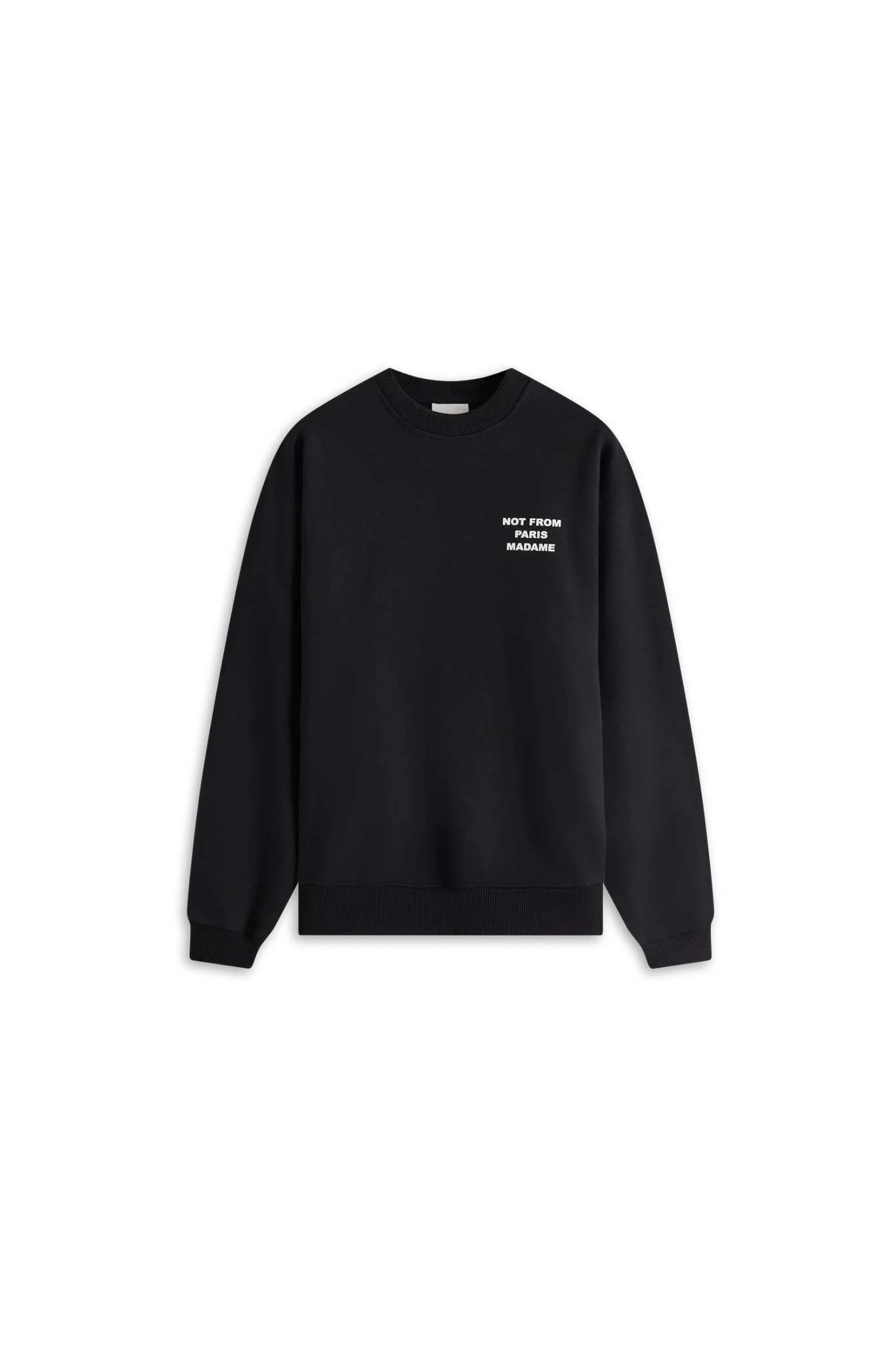 LE SWEATSHIRT SLOGAN CLASSIQUE - BLACK