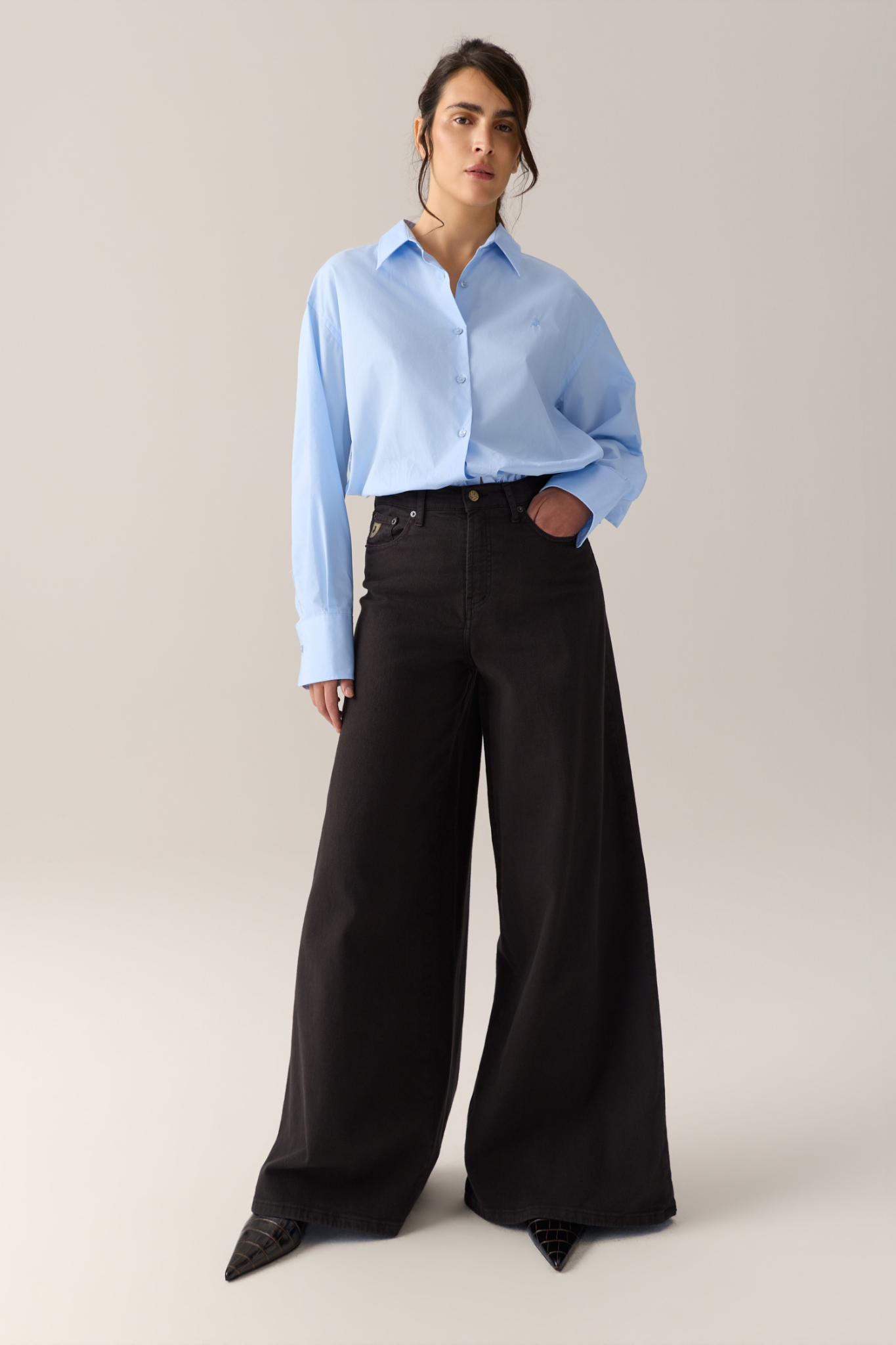 MARLENE JEANS - CHOCOLATE PLUM