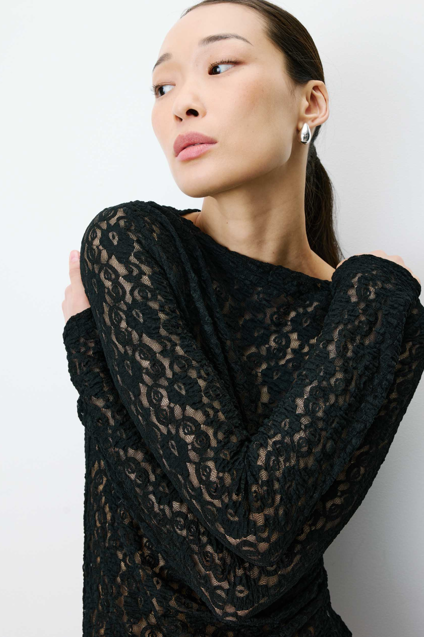 AVOINE TOP - BLACK