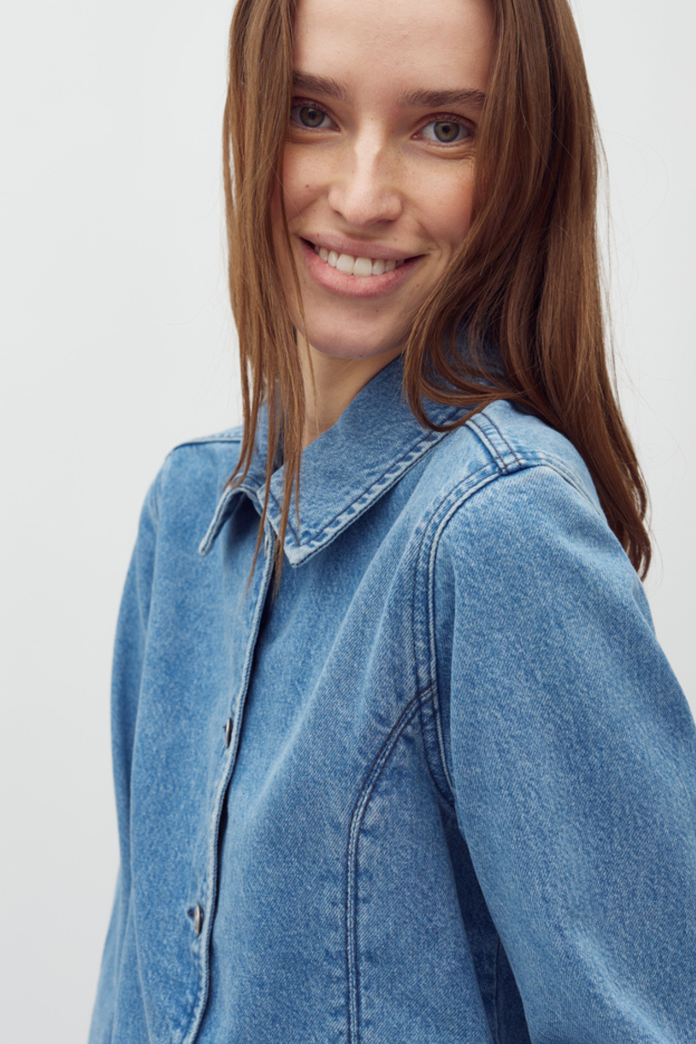 WOLINA BLAZER - SKY BLUE WASH