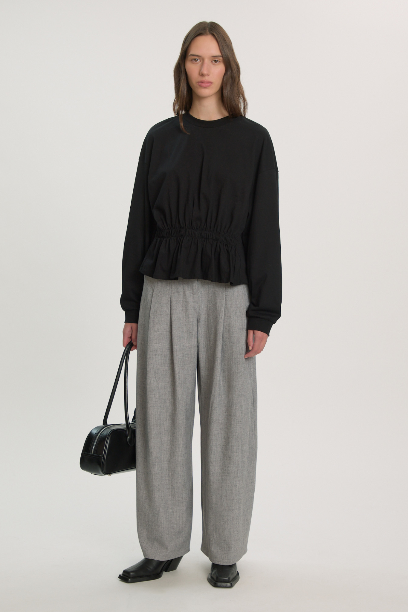 ROBERTA SHIRT - BLACK