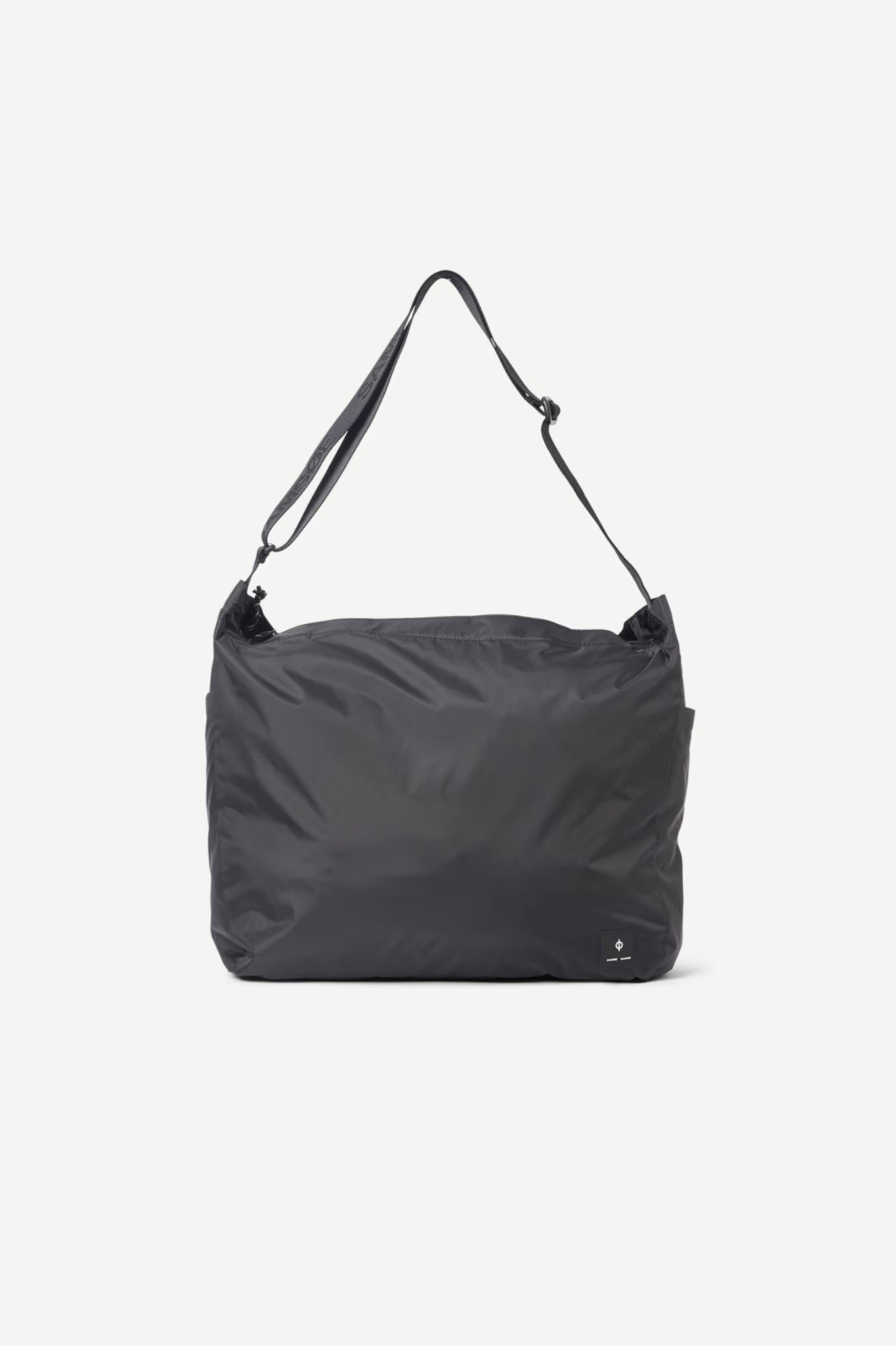 Samsoe Samsoe saluis crossbody tote bag in black. Front view