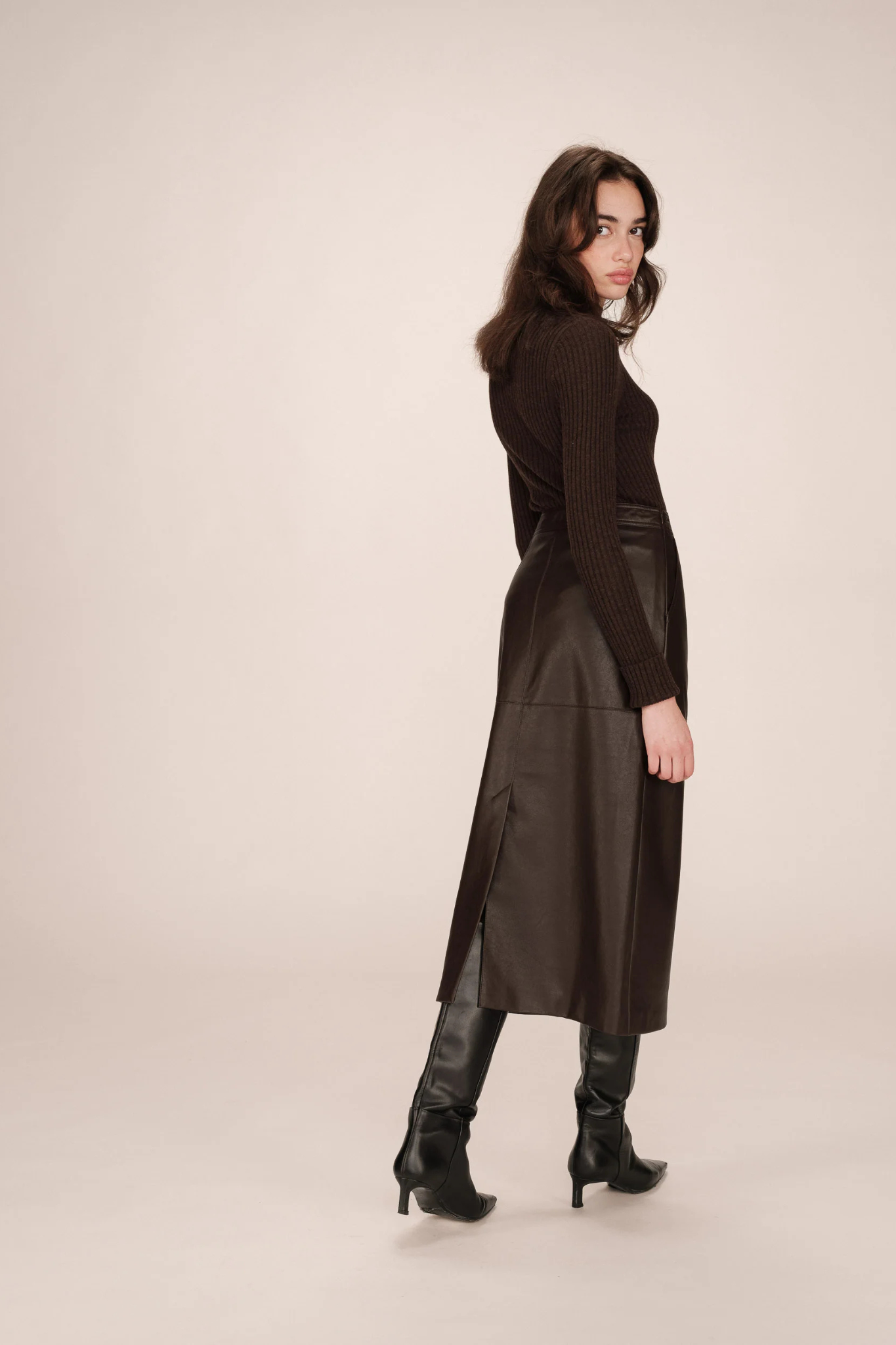SIRENE SKIRT - CHOCOLAT