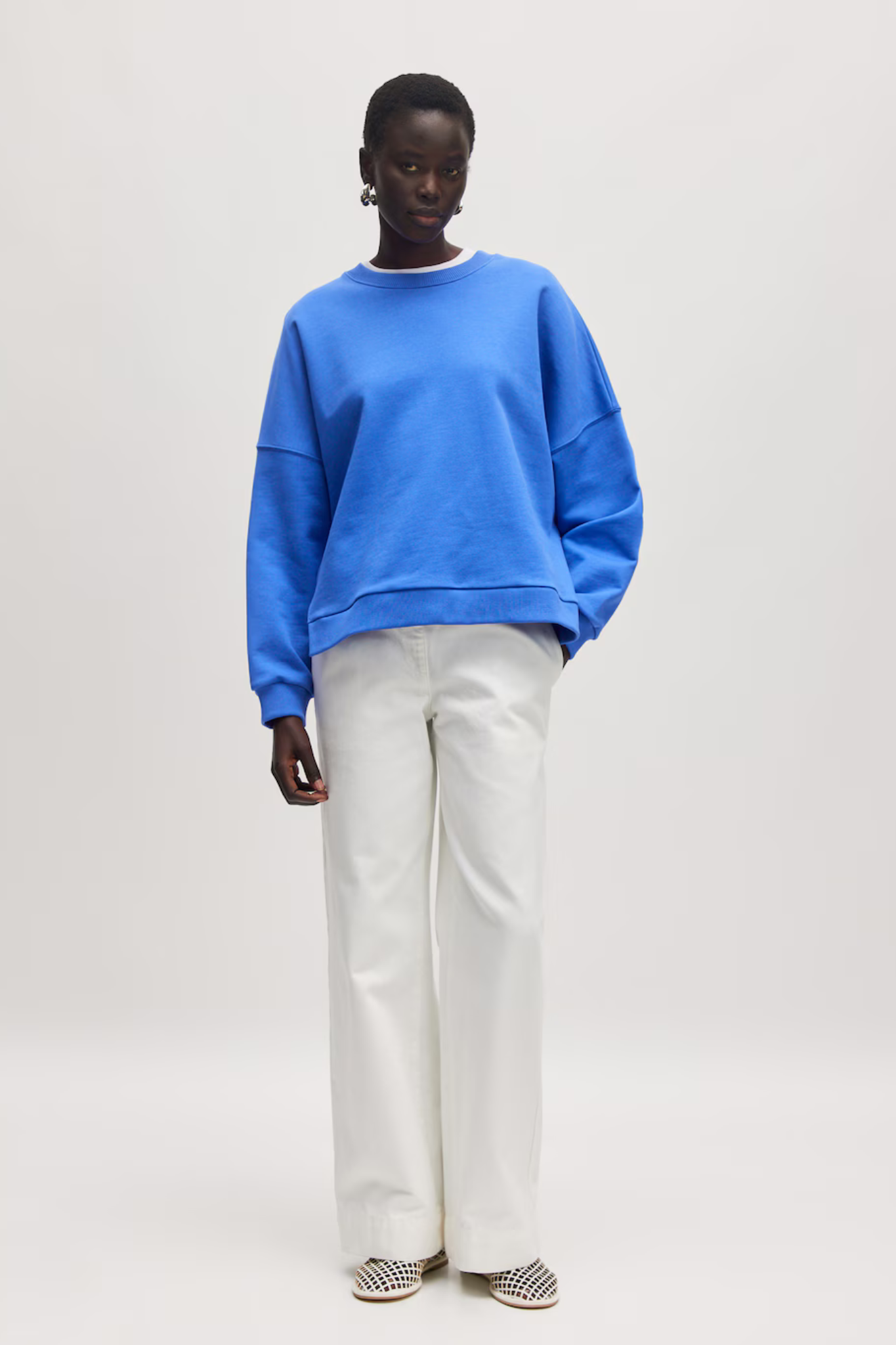 NATACHA SWEATER - AMPARO BLUE