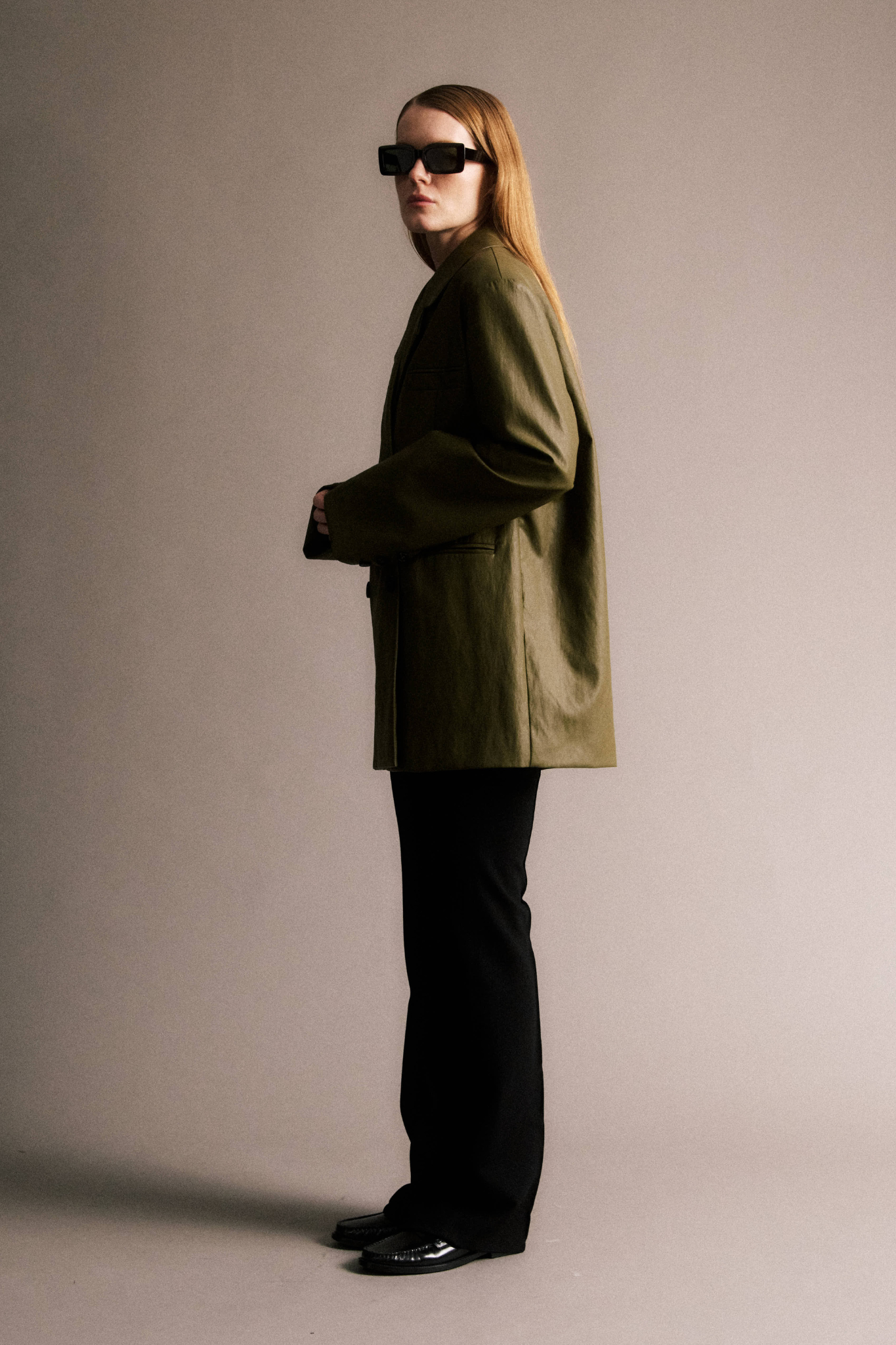 PAKITA BLAZER - KHAKI
