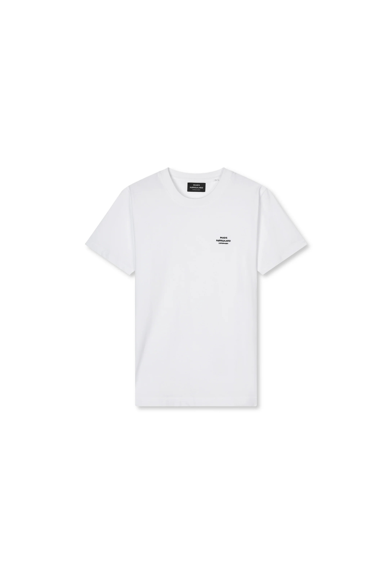 COTTON JERSEY FRODE LOGO TEE - WHITE
