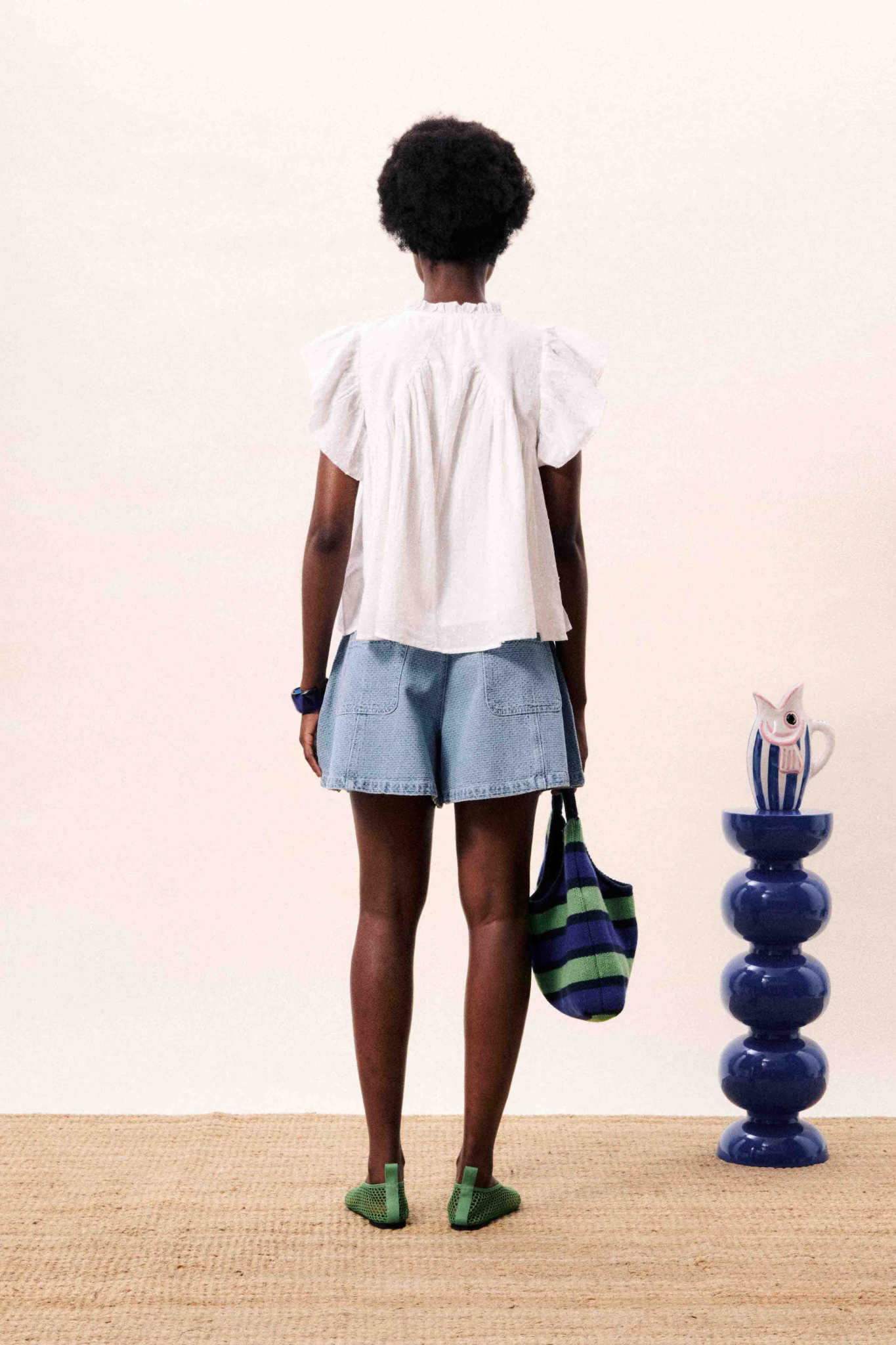 KHOI SHORT - LIGHT BLUE