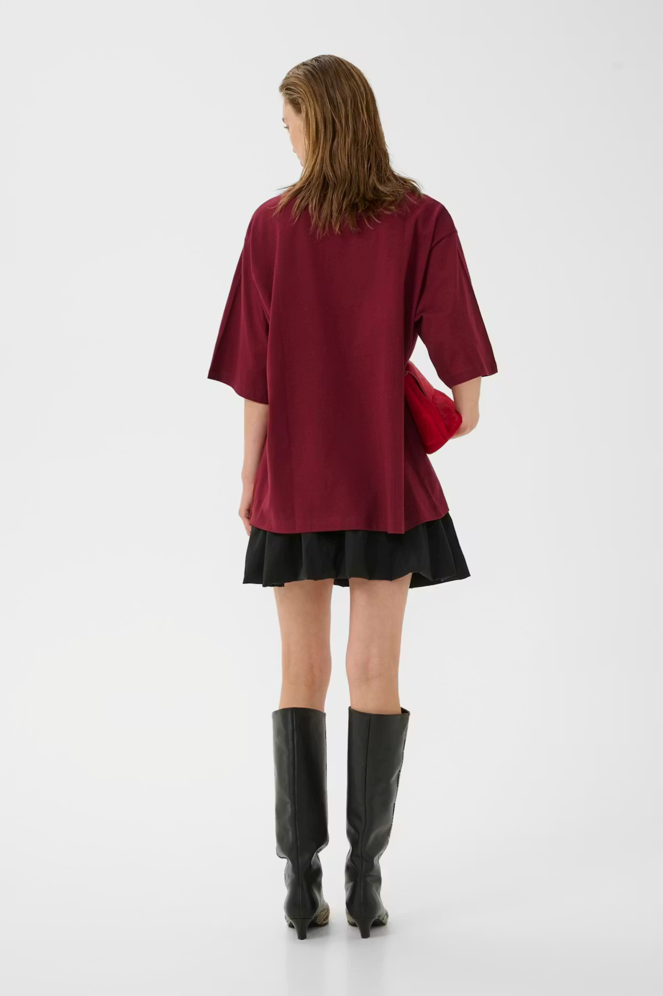TIMUNE T-SHIRT - CABERNET