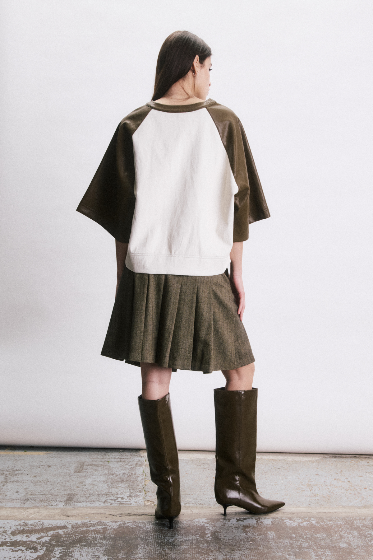 MASON TOP - KHAKI