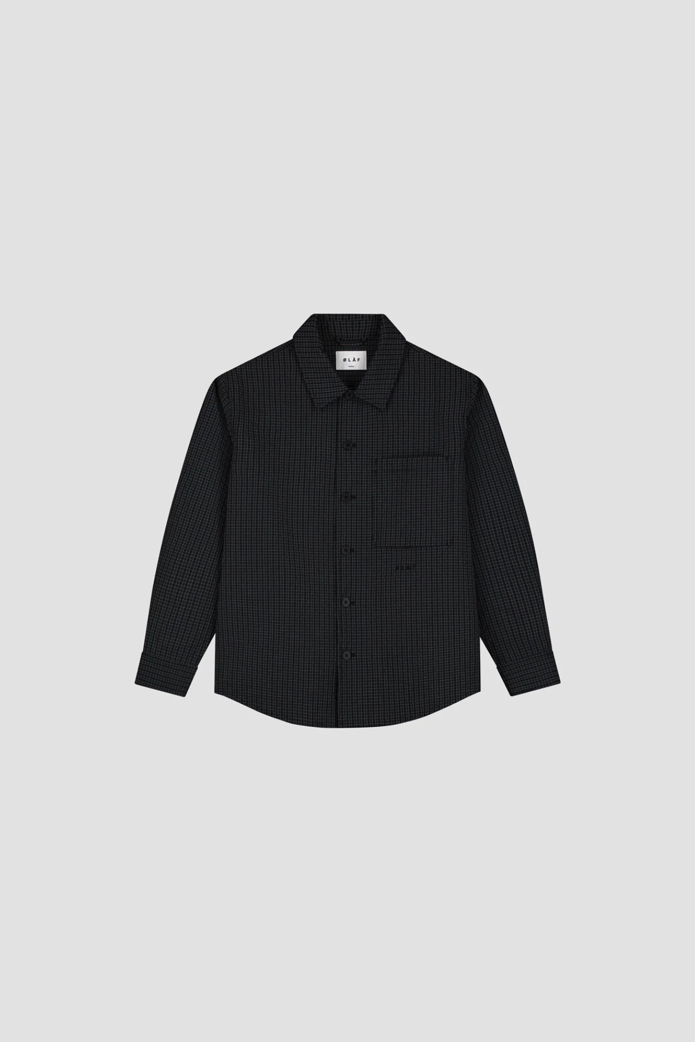 RIPSTOP OVERSHIRT - BLACK