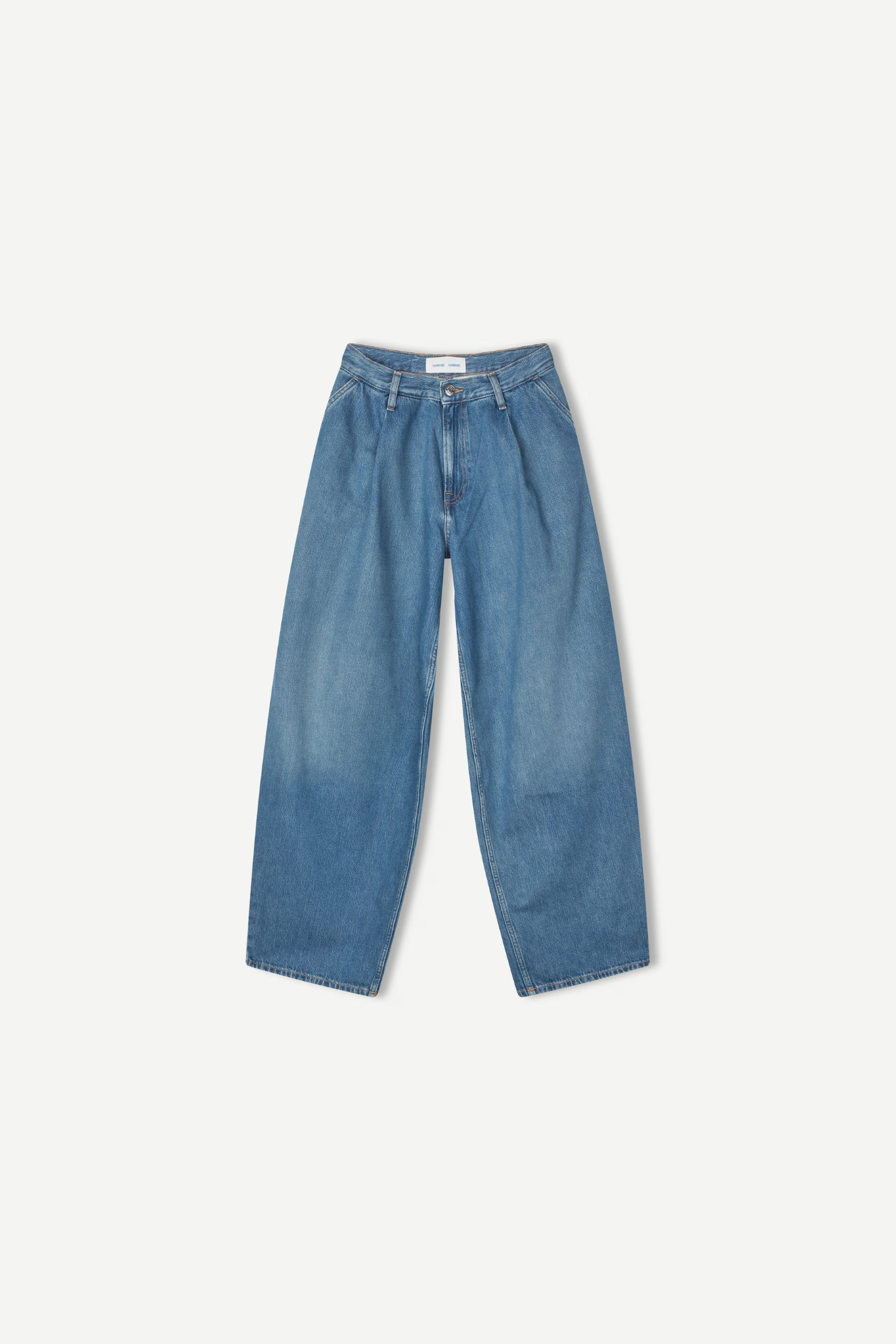 HARPER PLEAT JEANS - FLUID DENIM